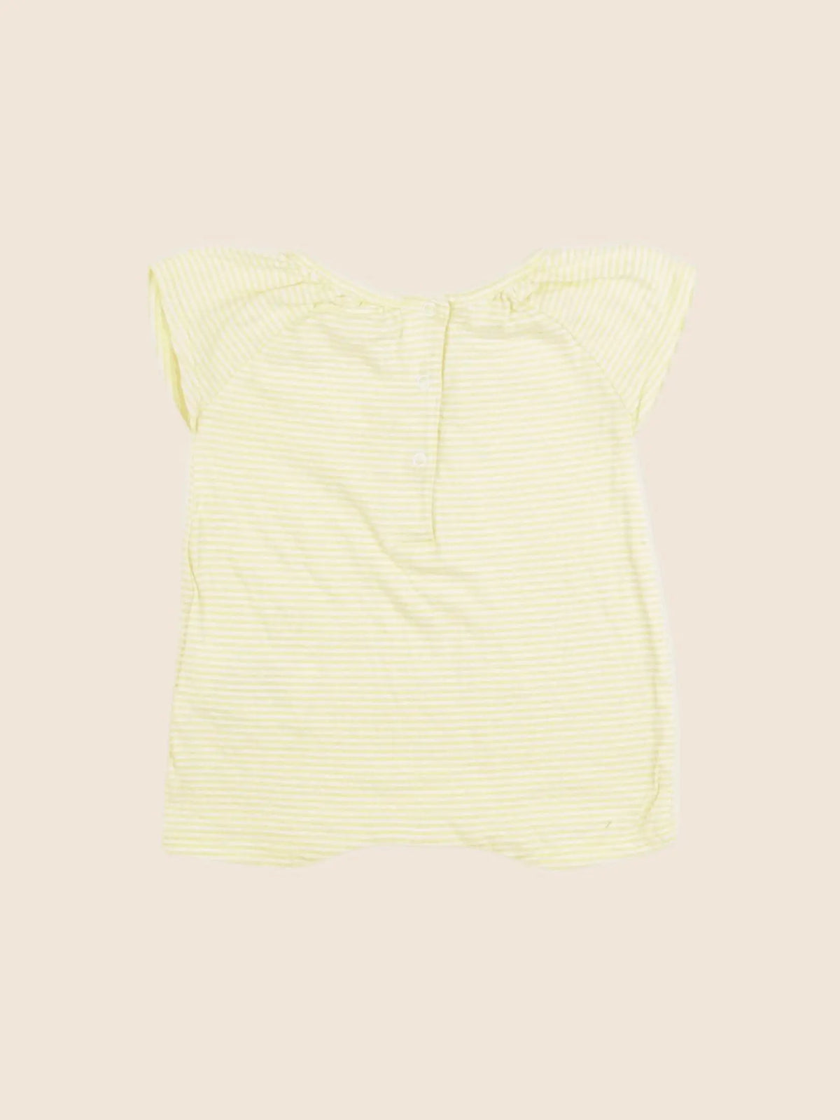 Vertbaudet - combinaison jaune - 3 mois