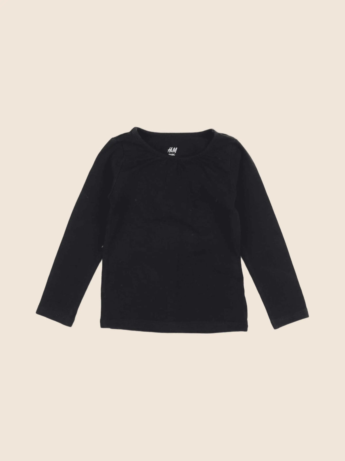 H&M - tee-shirt noir - 18/24 mois
