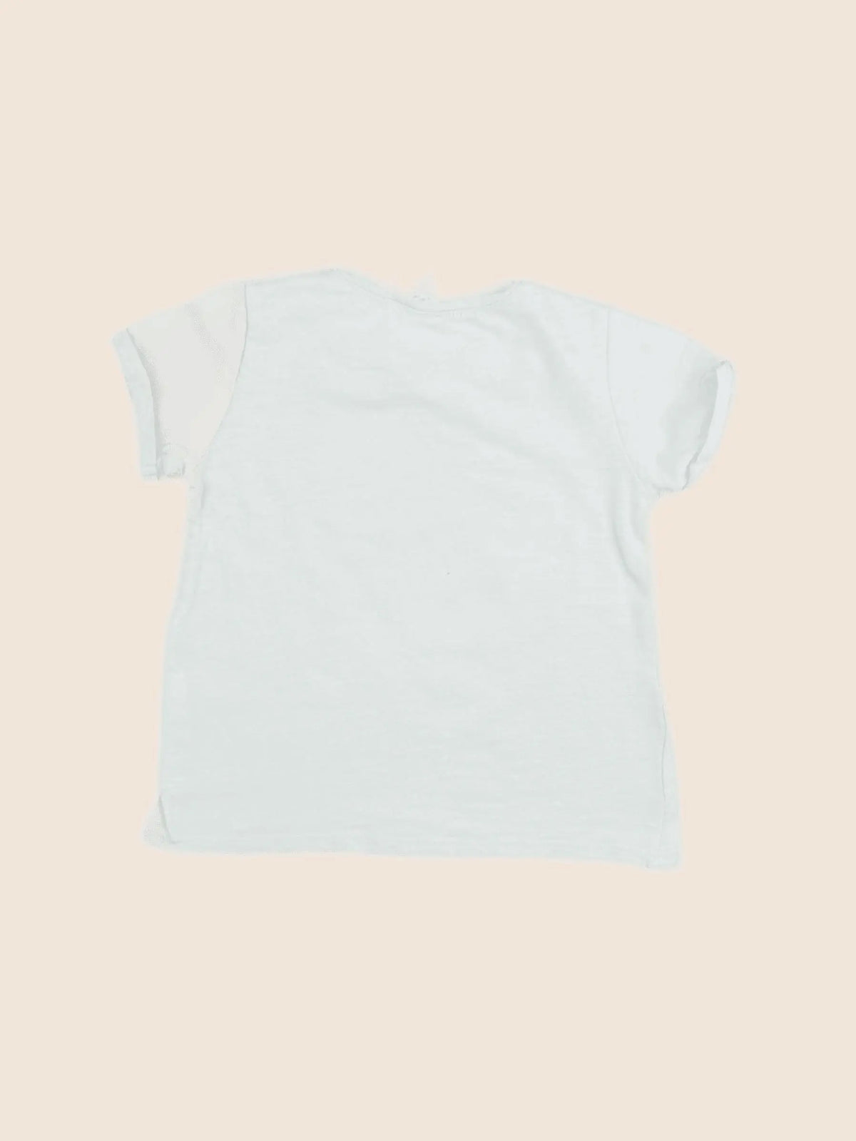 H&M - tee-shirt bleu - 9/12 mois