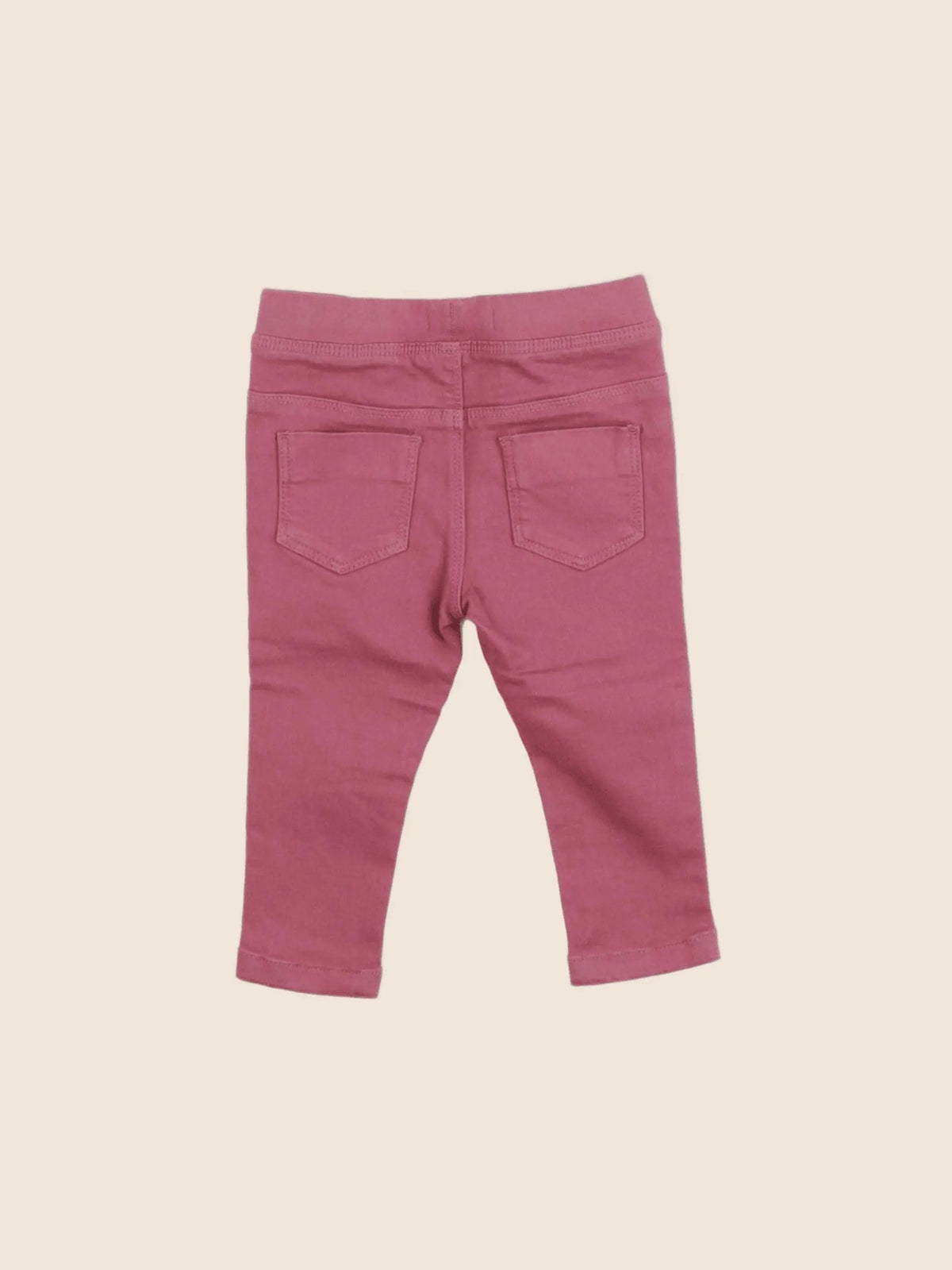 Vertbaudet - jegging rose - 12 mois