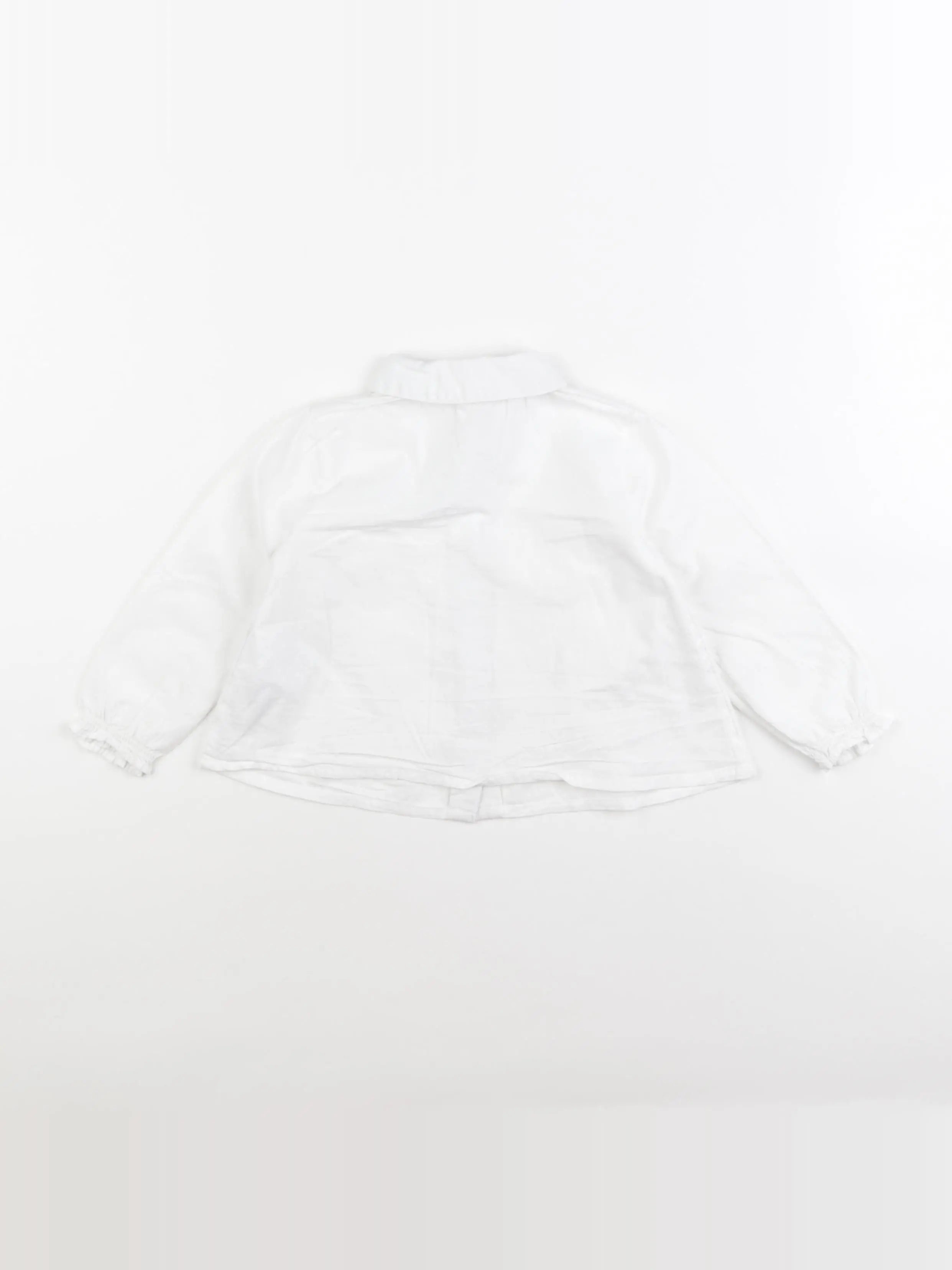 Vertbaudet - blouse blanc - 2 ans