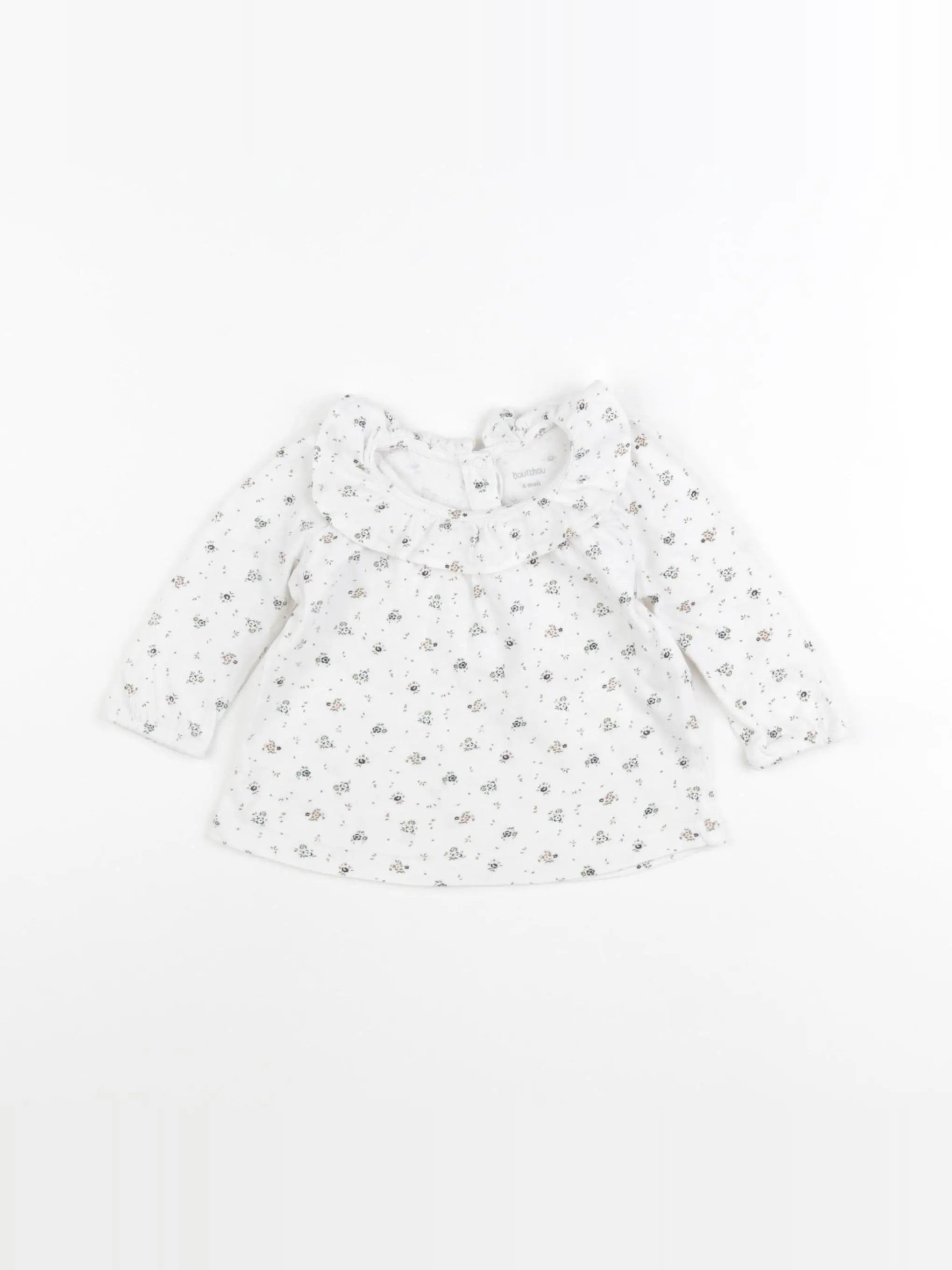 Boutchou - tee-shirt multicolore - 6 mois