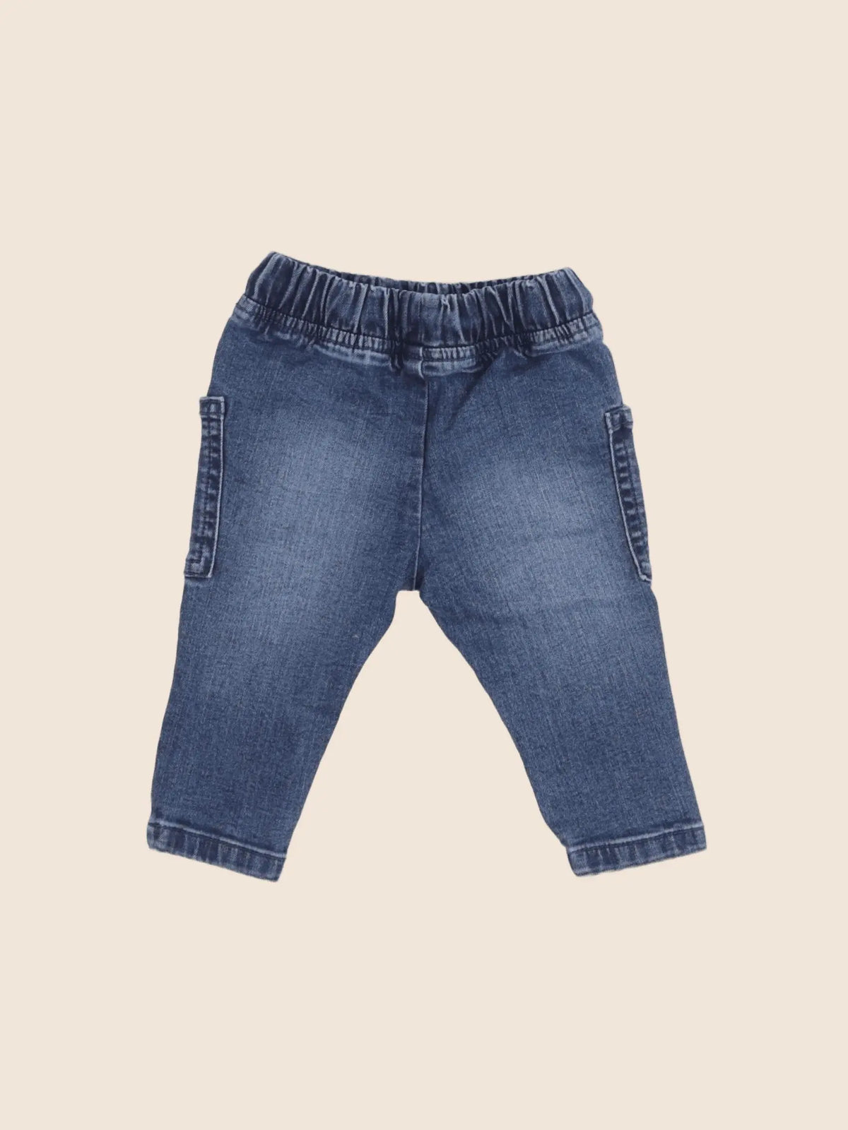 Vertbaudet - jean bleu - 3 mois
