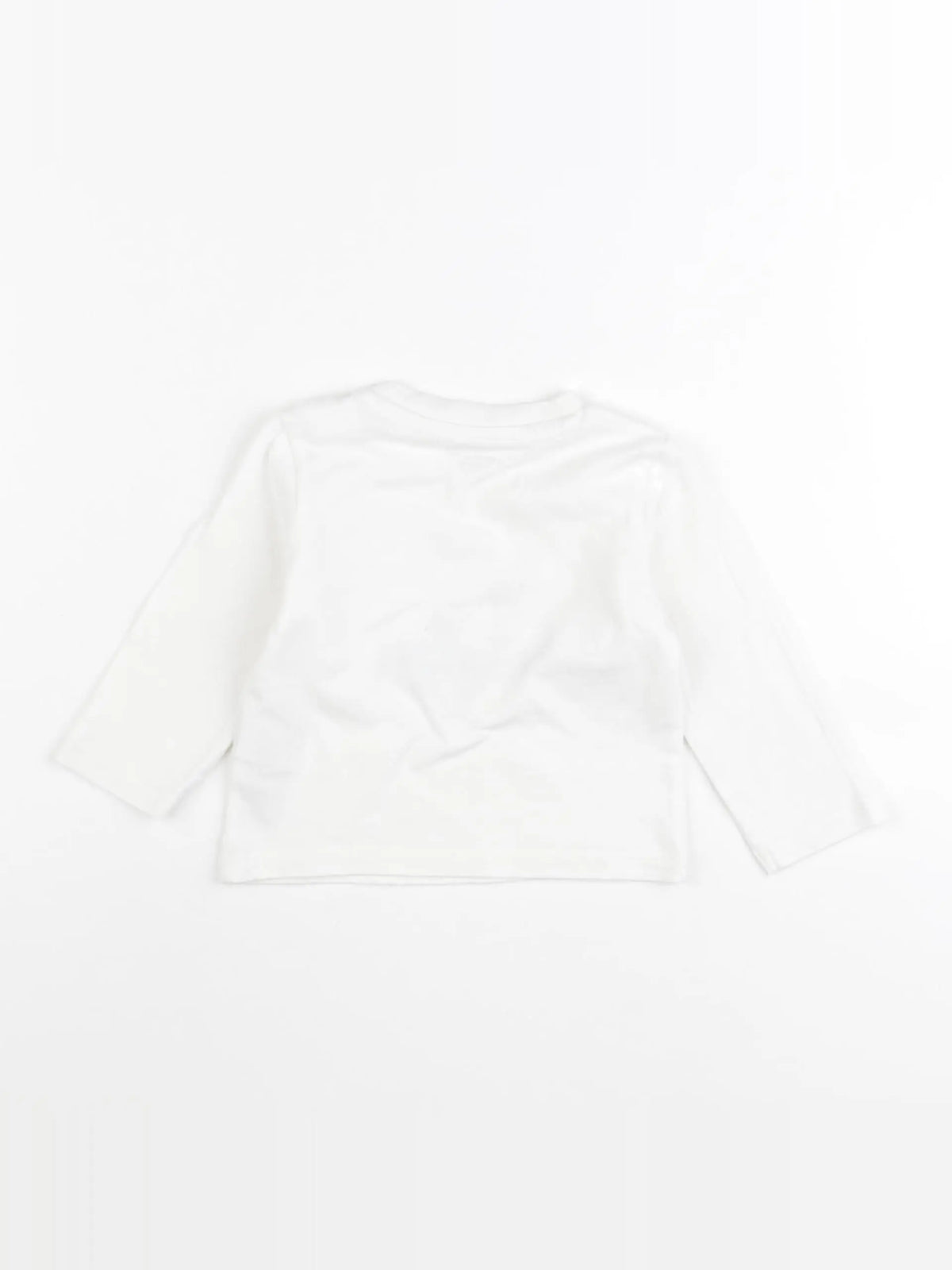 Vertbaudet - tee-shirt blanc - 6 mois