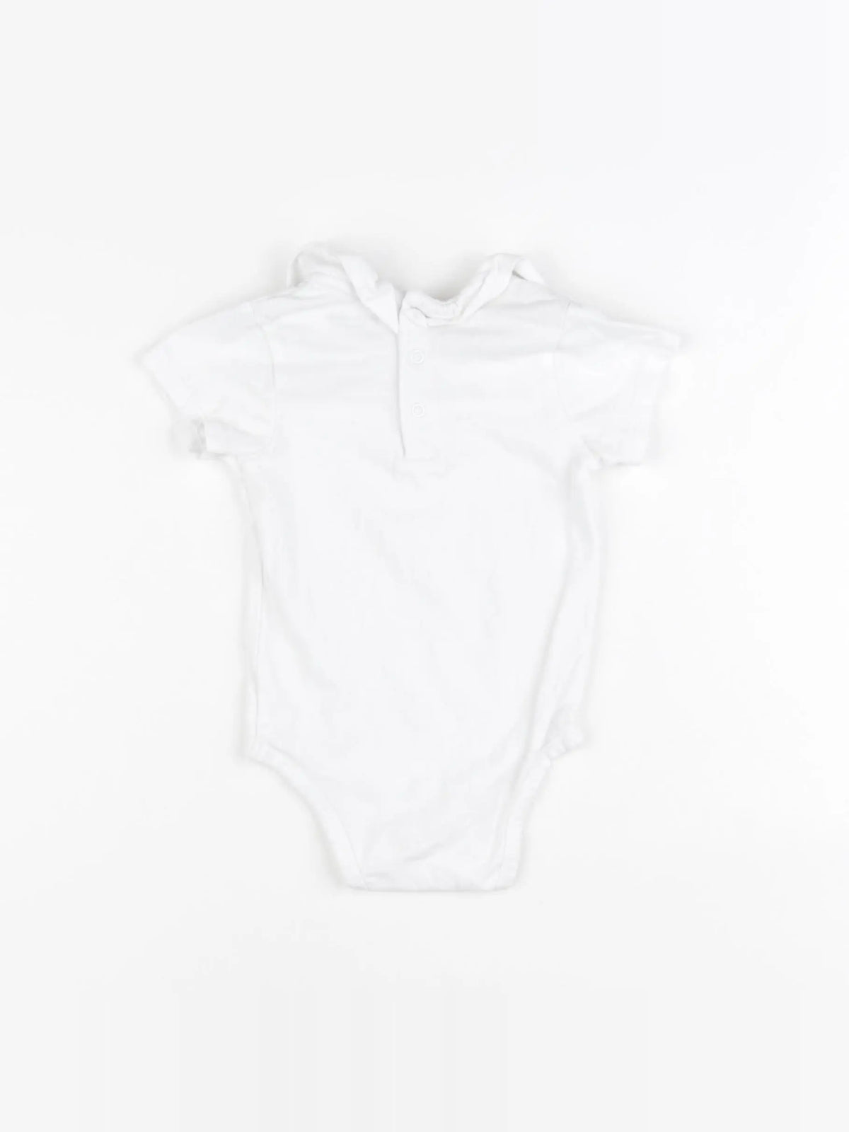 Vertbaudet - body à col blanc - 6 mois
