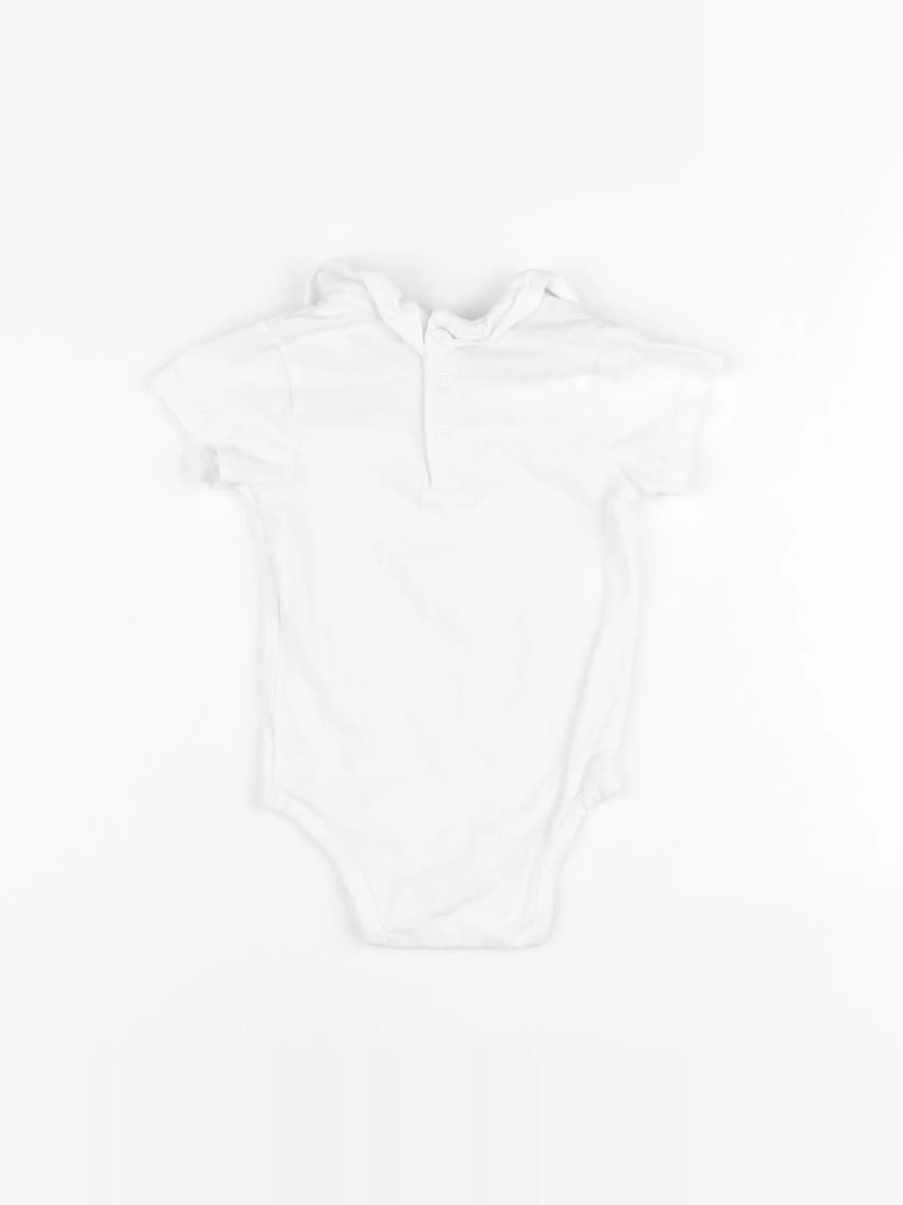 Vertbaudet - body à col blanc - 6 mois