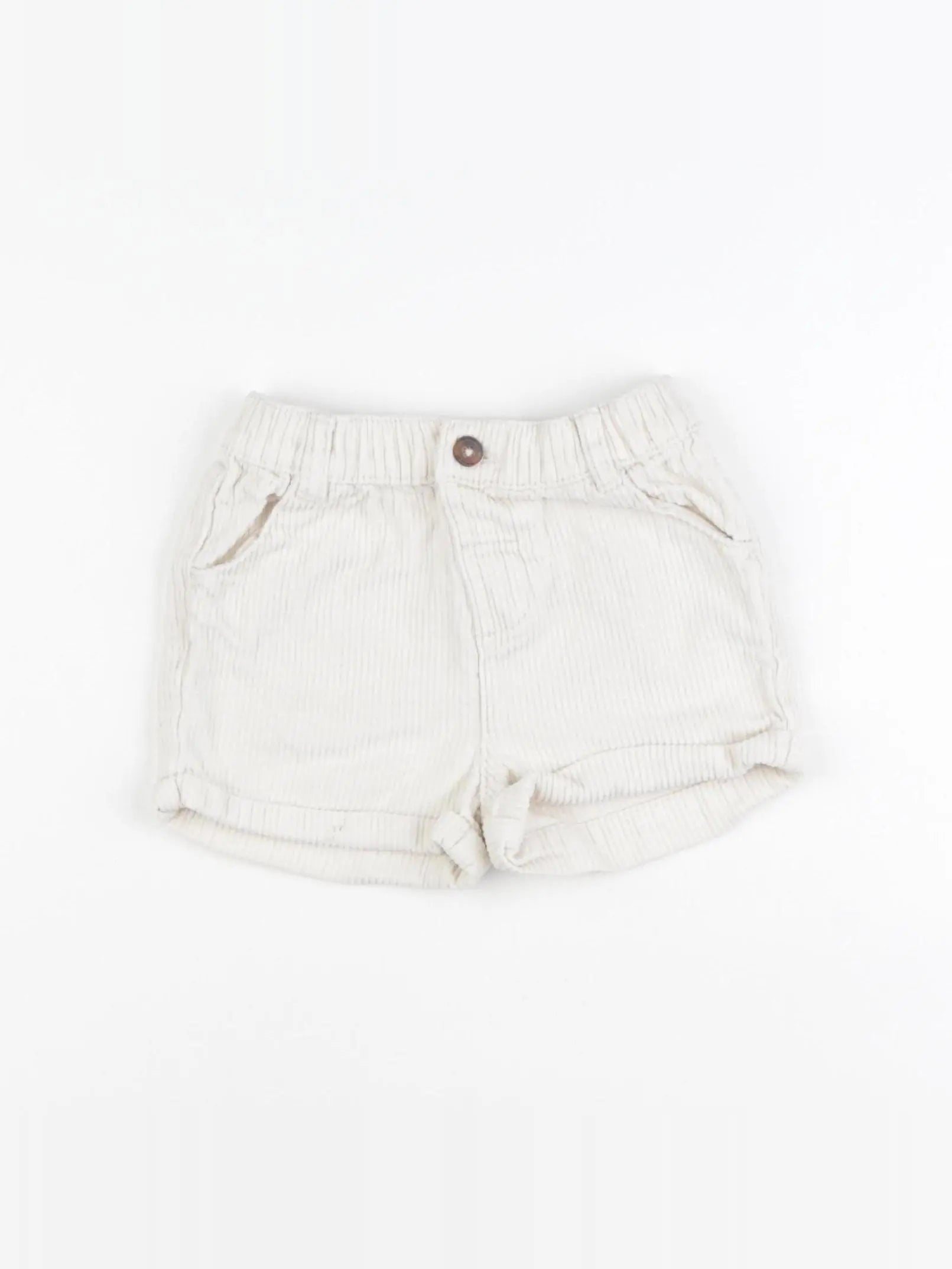 Vertbaudet - short beige - 12 mois