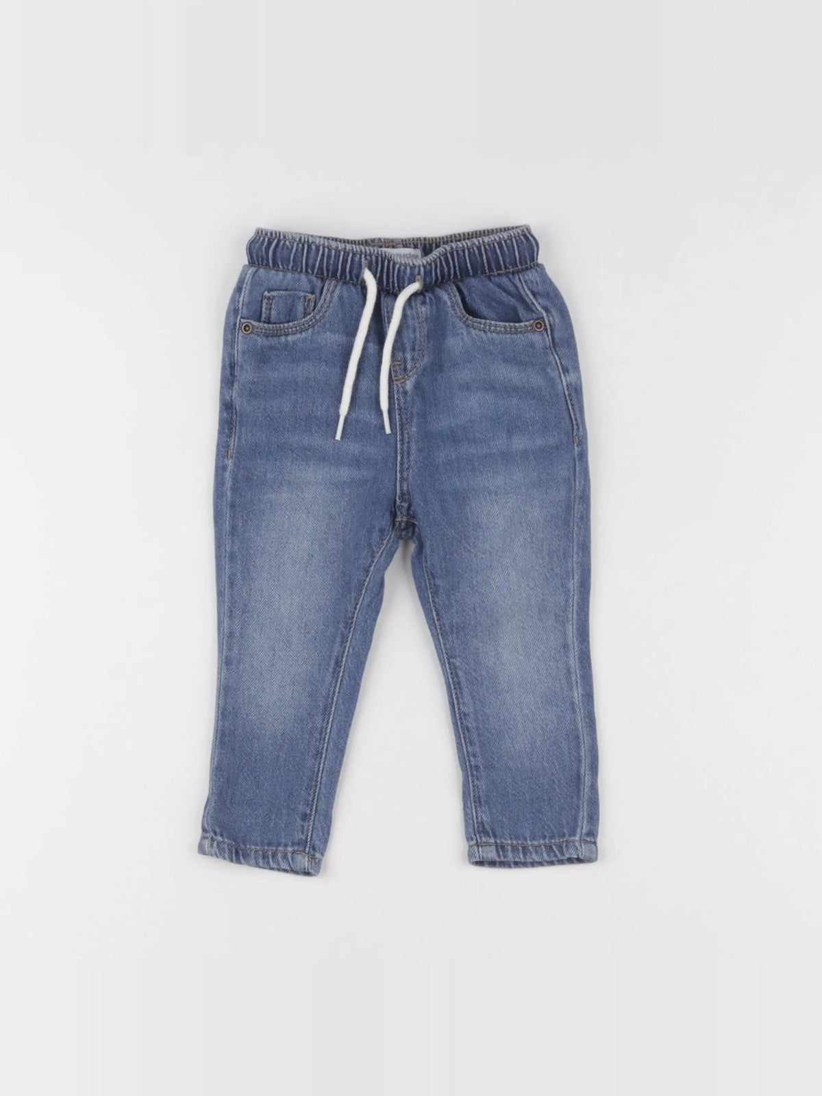 Vertbaudet - jean bleu - 9 mois