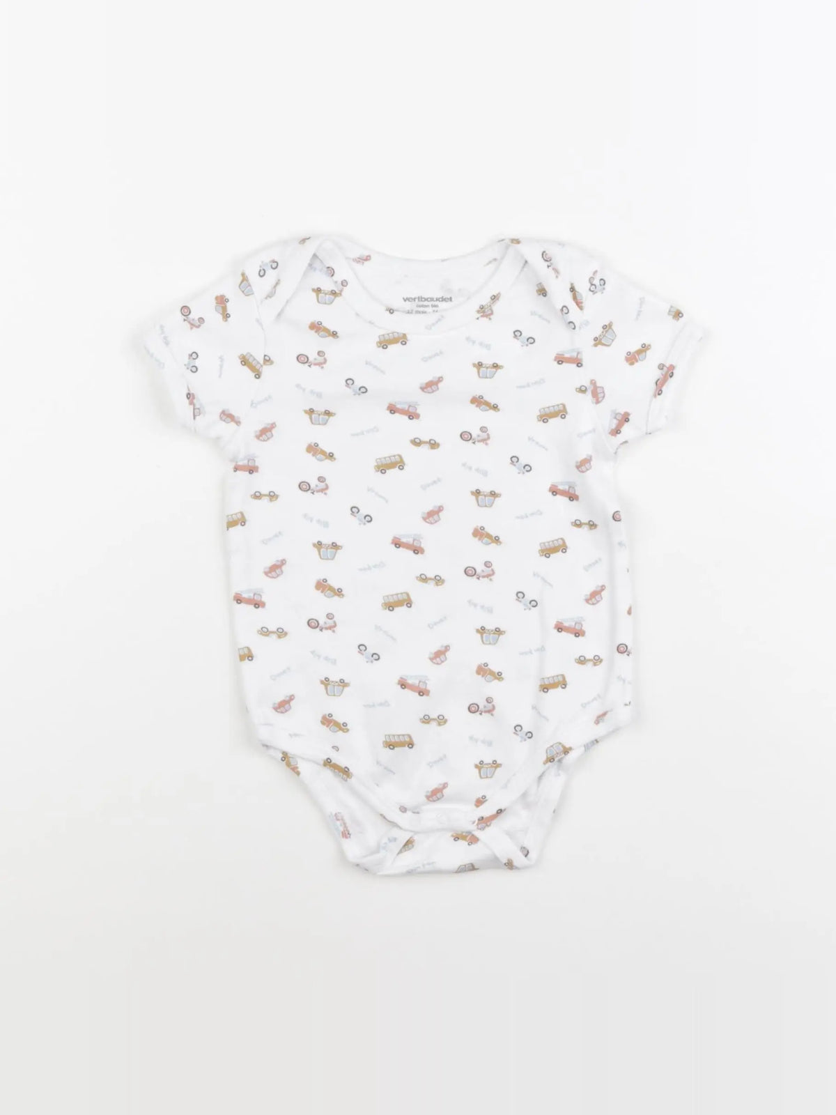 Vertbaudet - body multicolore - 12 mois