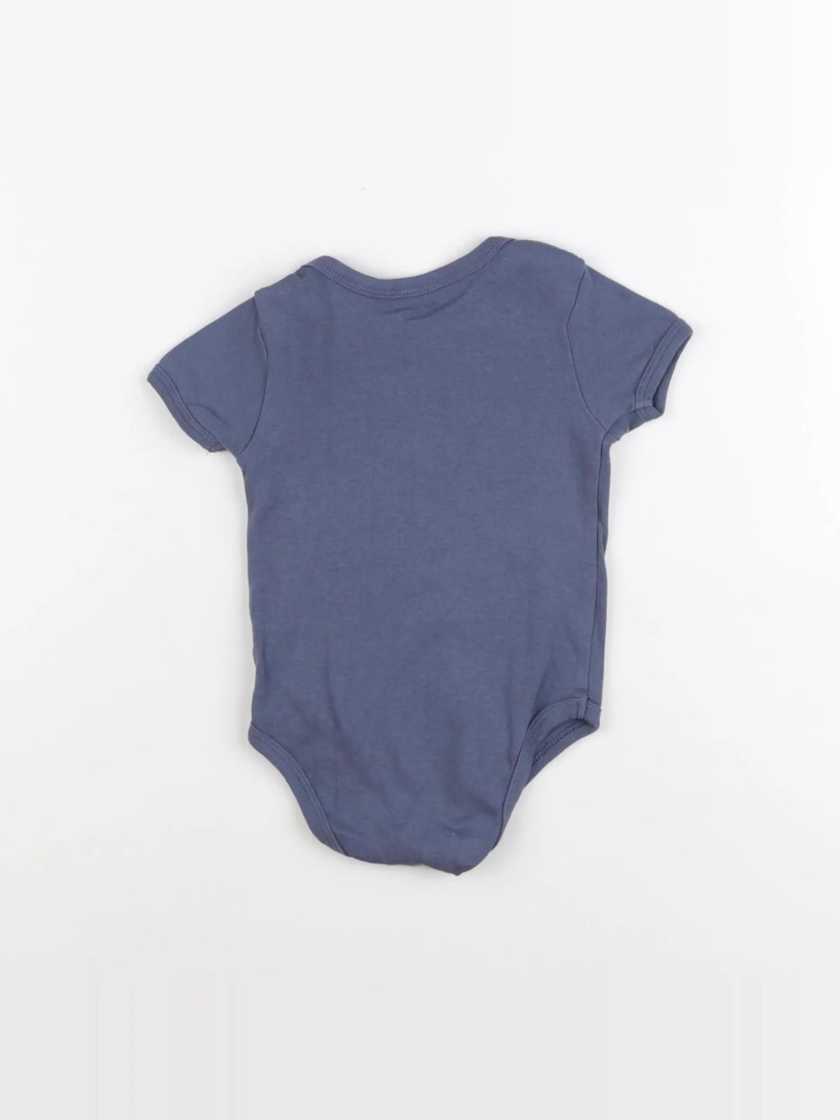 Vertbaudet - body bleu - 12 mois