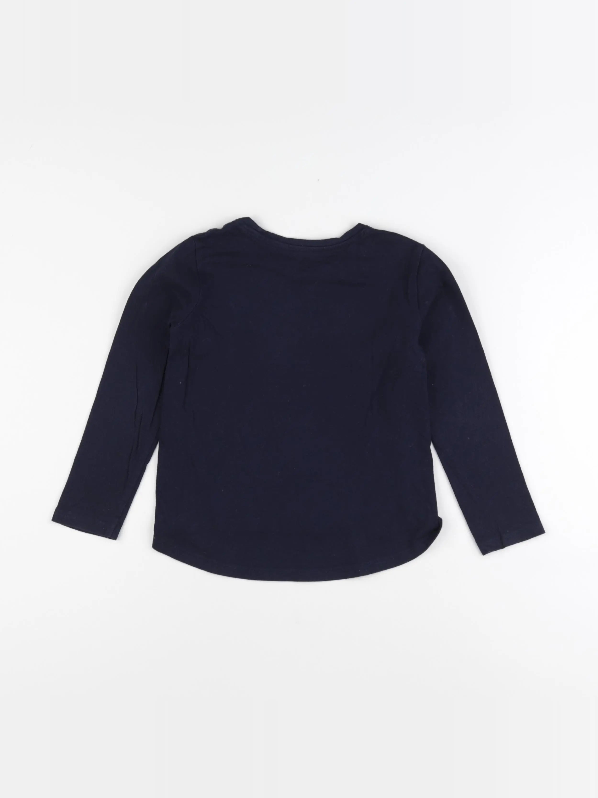 Vertbaudet - tee-shirt bleu - 4 ans