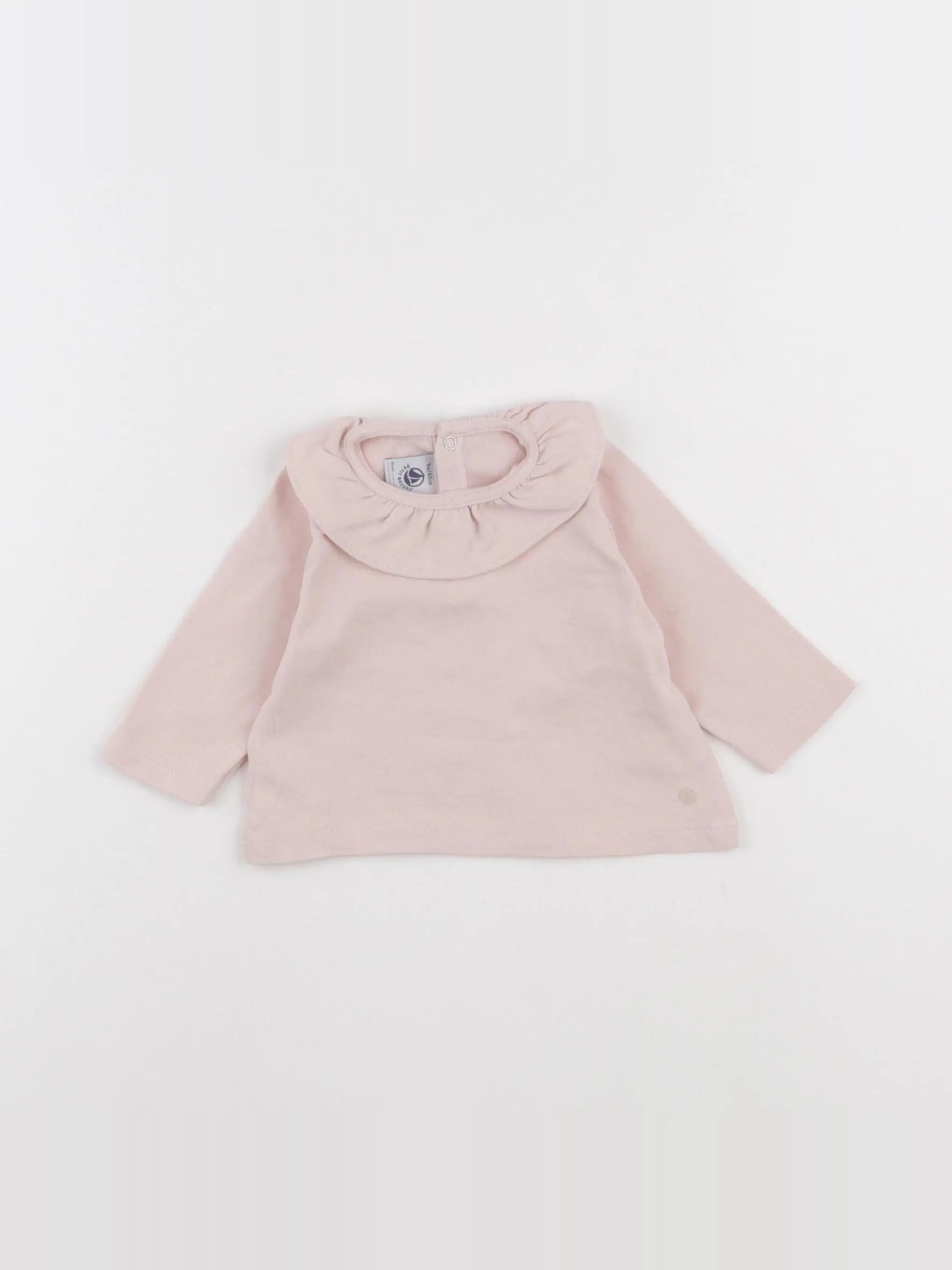 Petit Bateau - tee-shirt rose - 3 mois