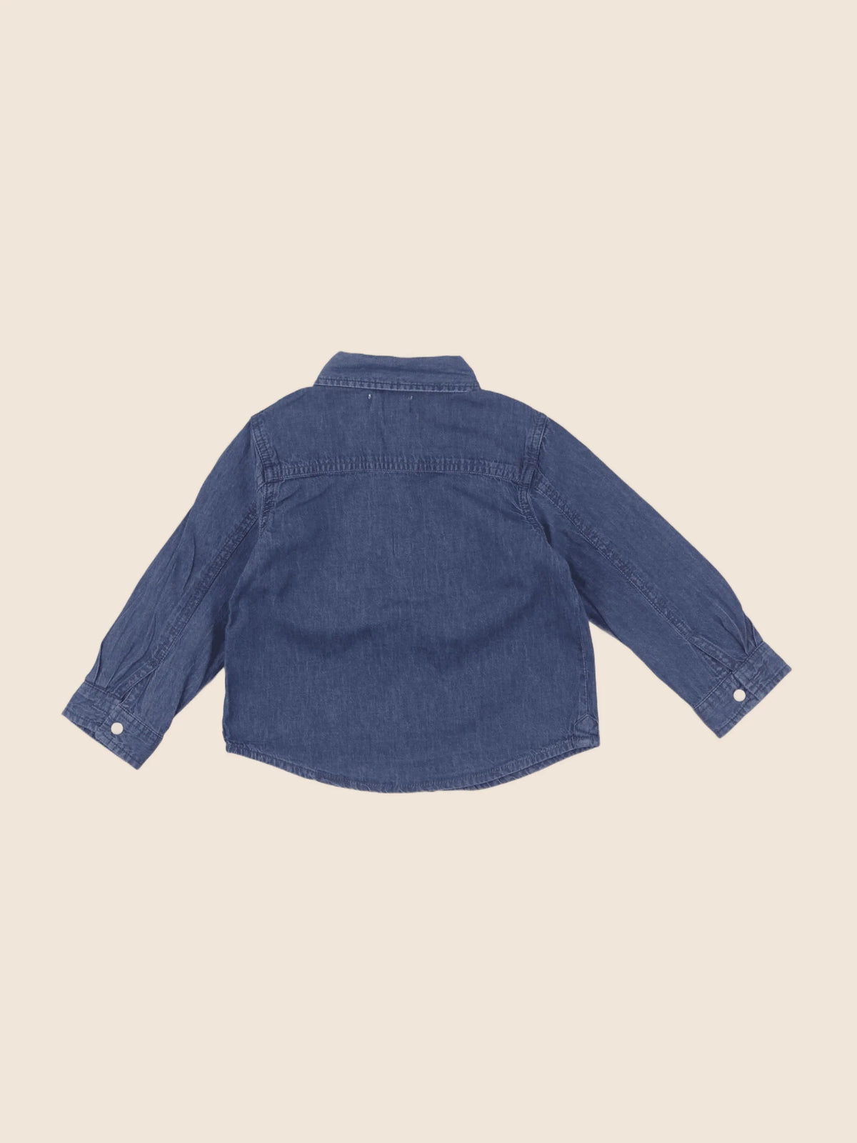 Mango - chemise bleu - 18/24 mois
