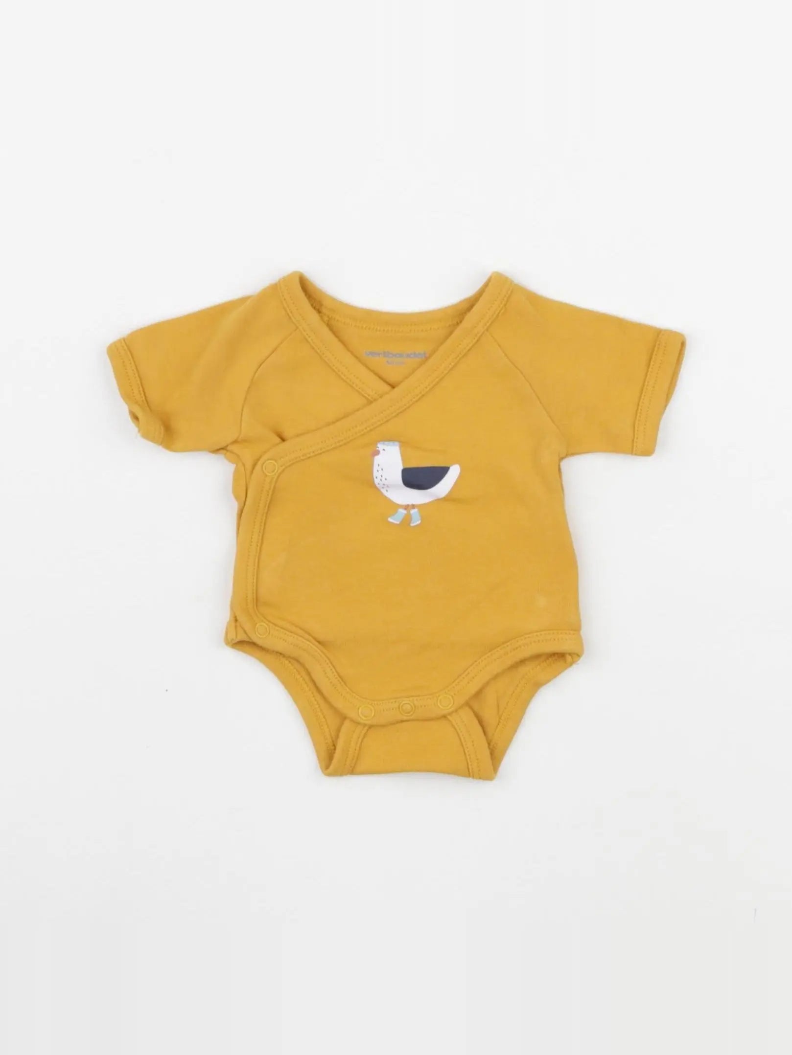 Vertbaudet - body jaune - 0 mois