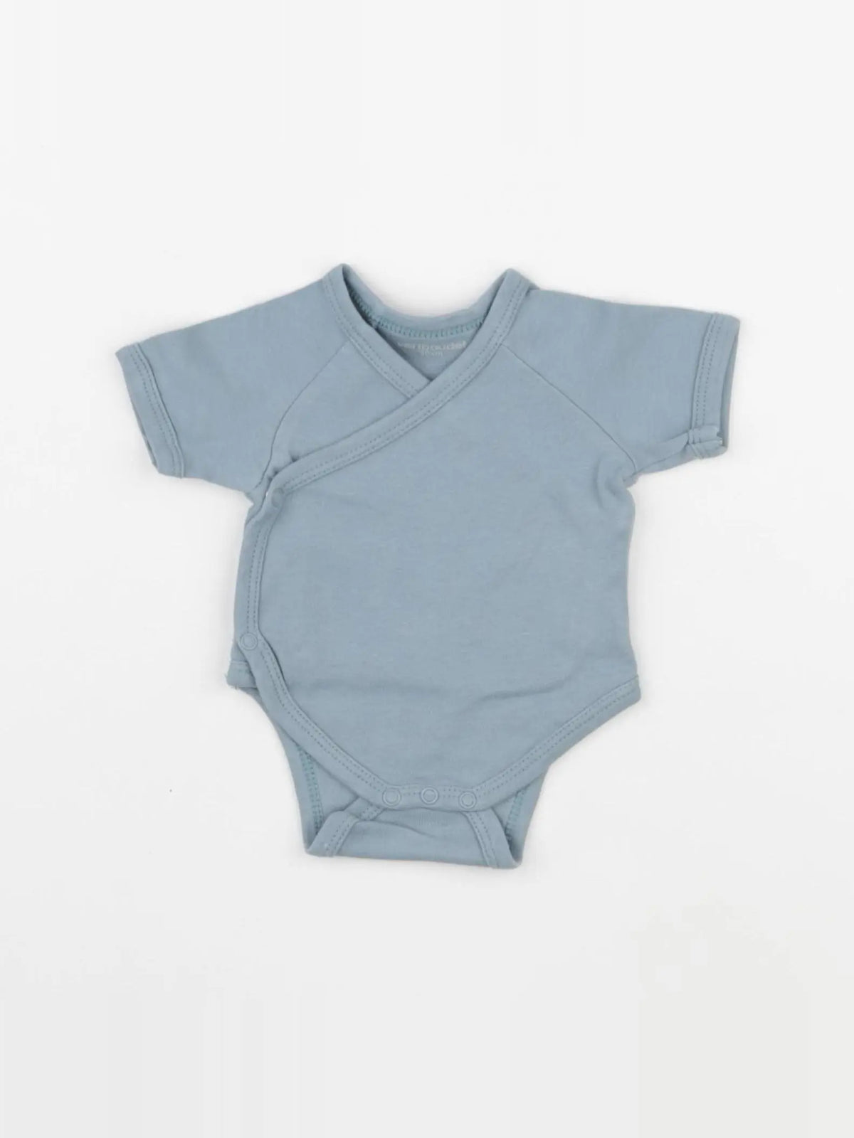 Vertbaudet - body bleu - 0 mois