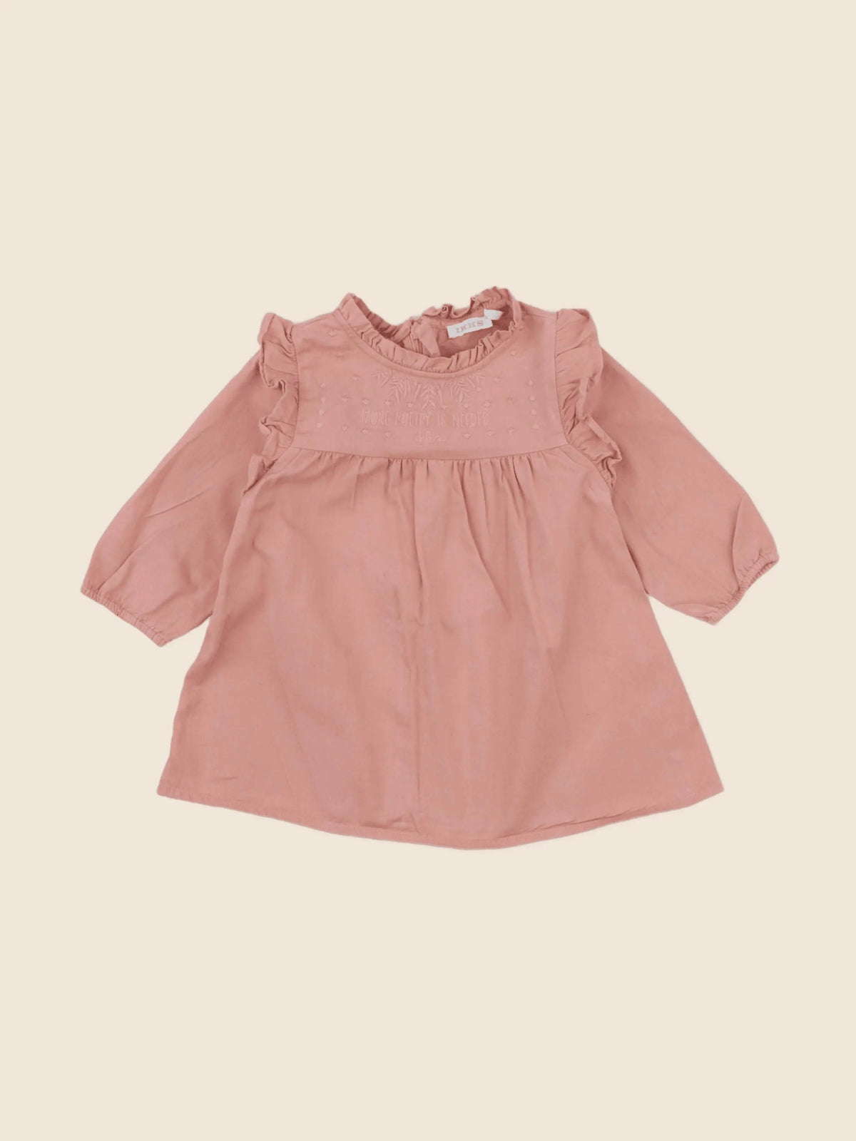 IKKS - robe rose - 6 mois