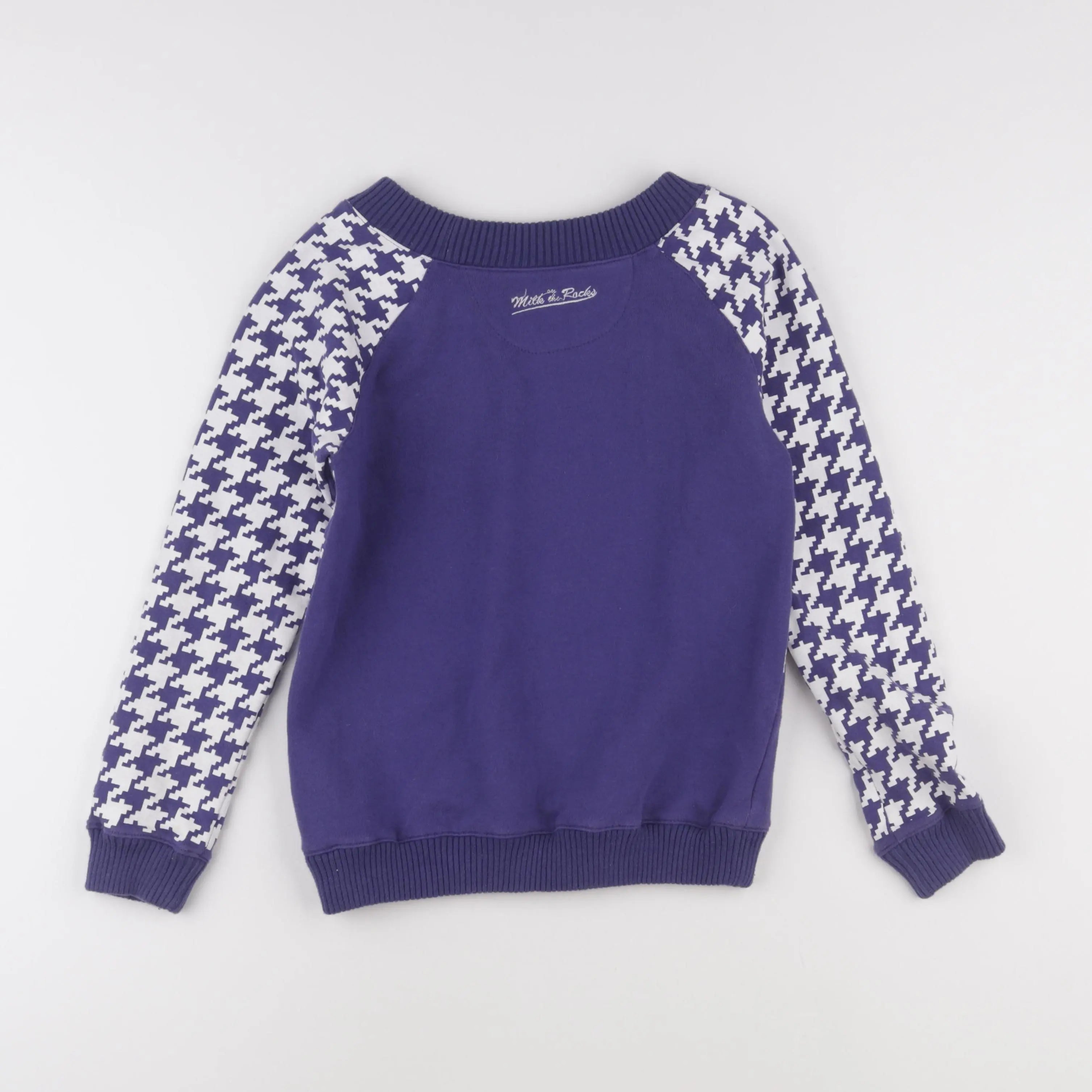 Milk on the rocks - sweat beige, violet, bleu - 10 ans