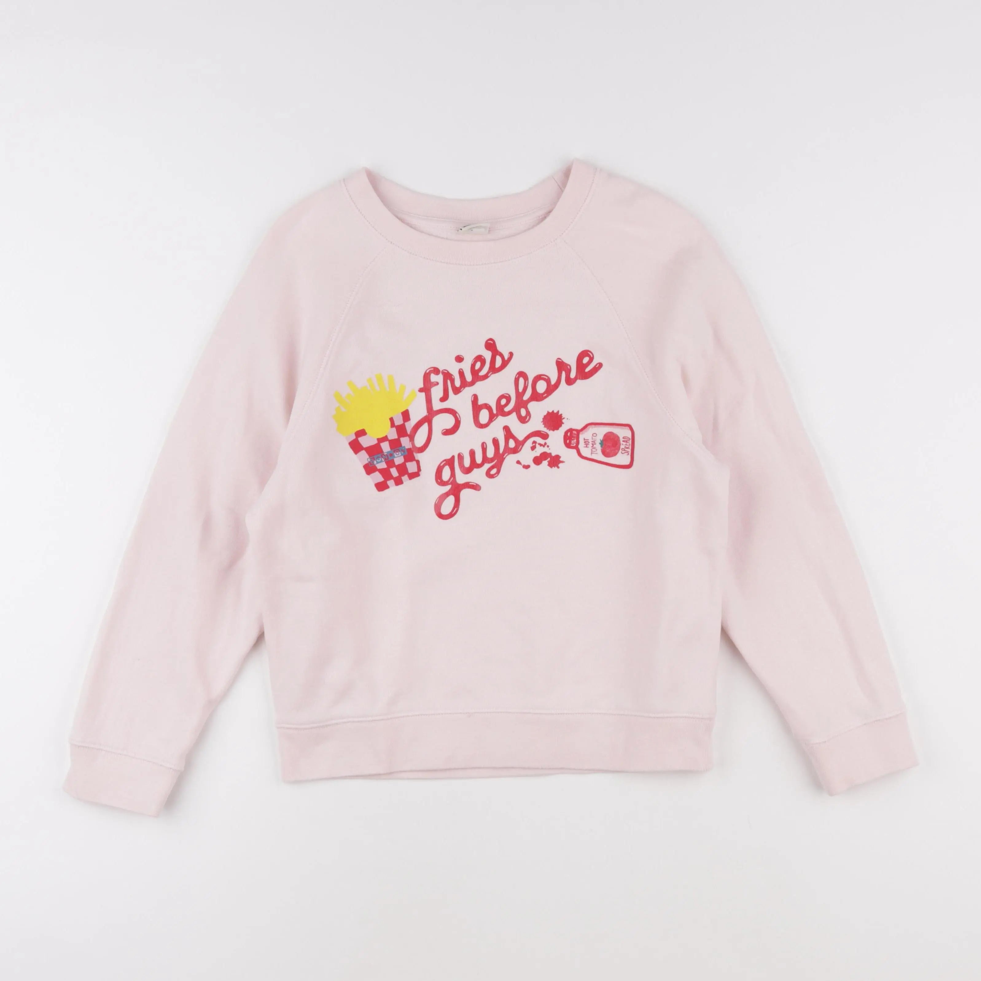 Bonton - sweat rose - 10 ans