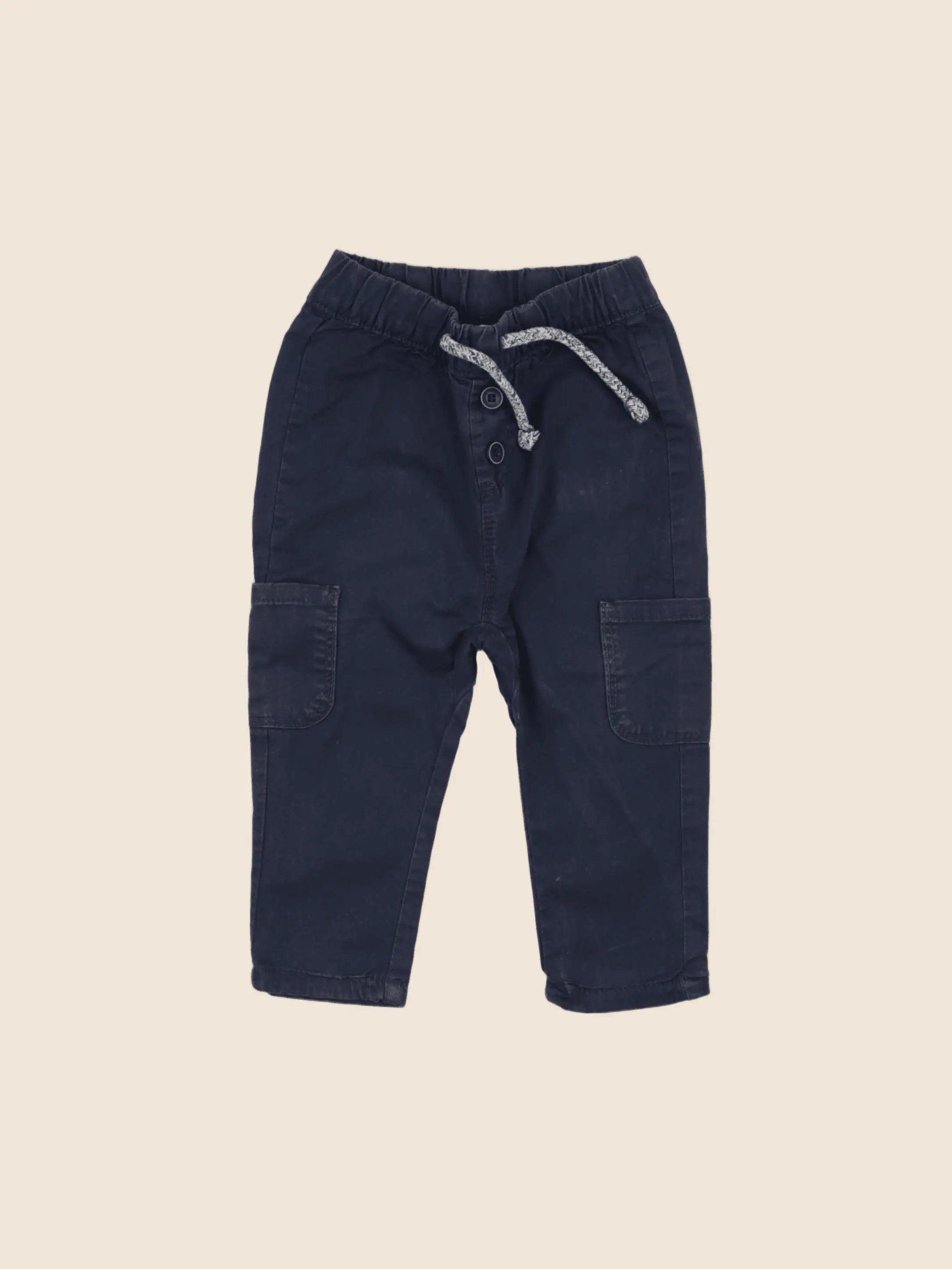Tape à l'oeil - pantalon bleu - 6 mois