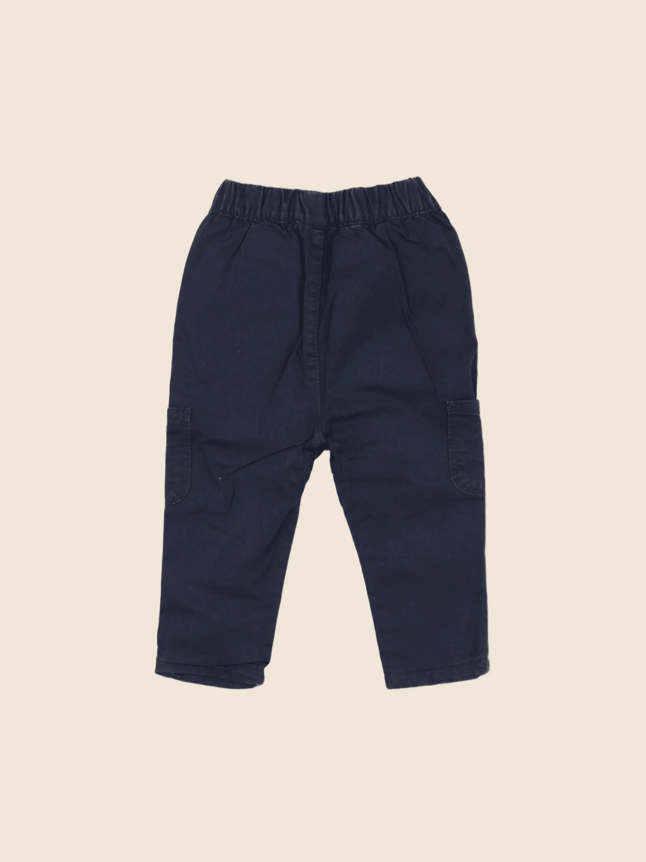 Tape à l'oeil - pantalon bleu - 6 mois
