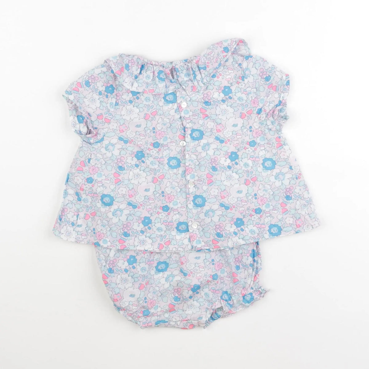 Jacadi - ensemble bleu - 18 mois