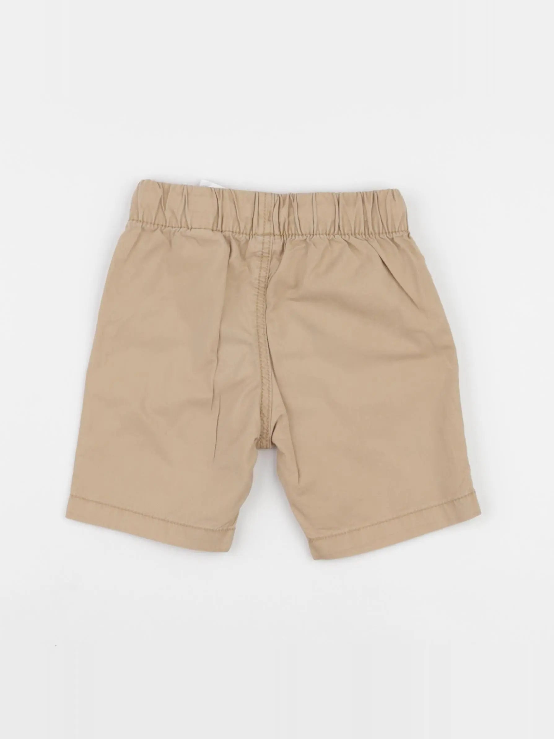 H&M - short beige - 9/12 mois