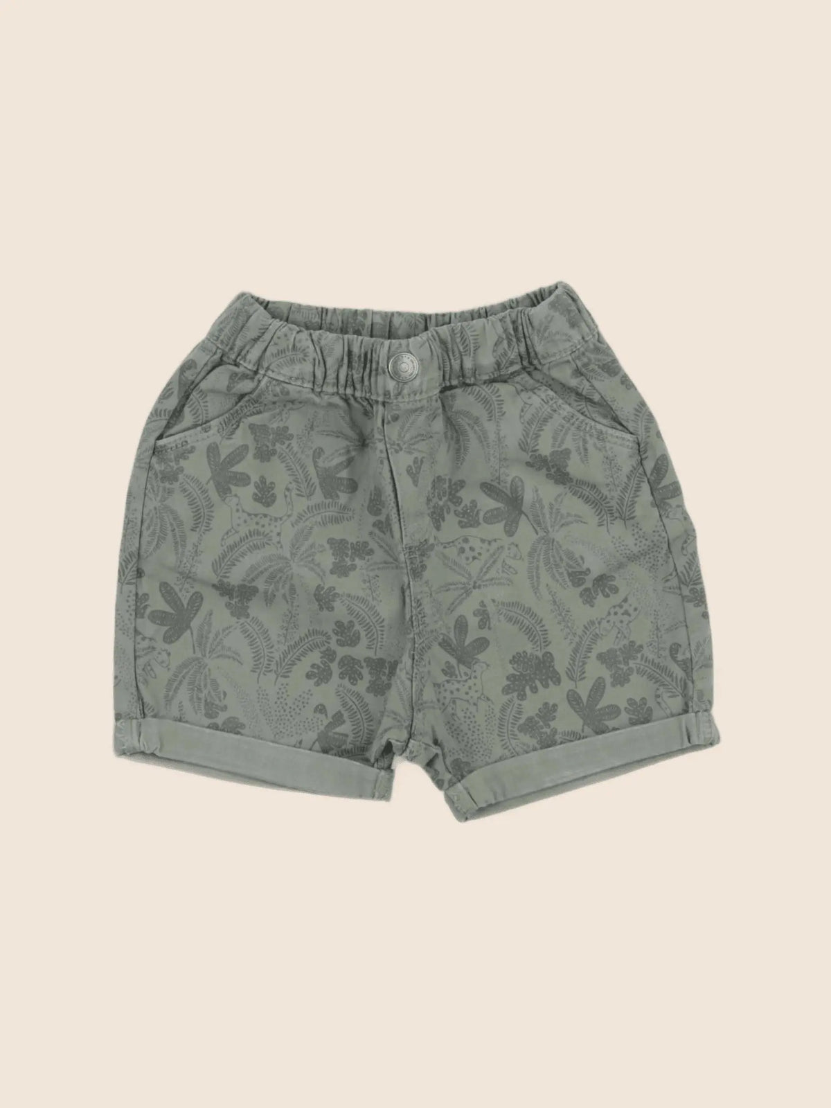 Tape à l'oeil - short bleu - 12 mois