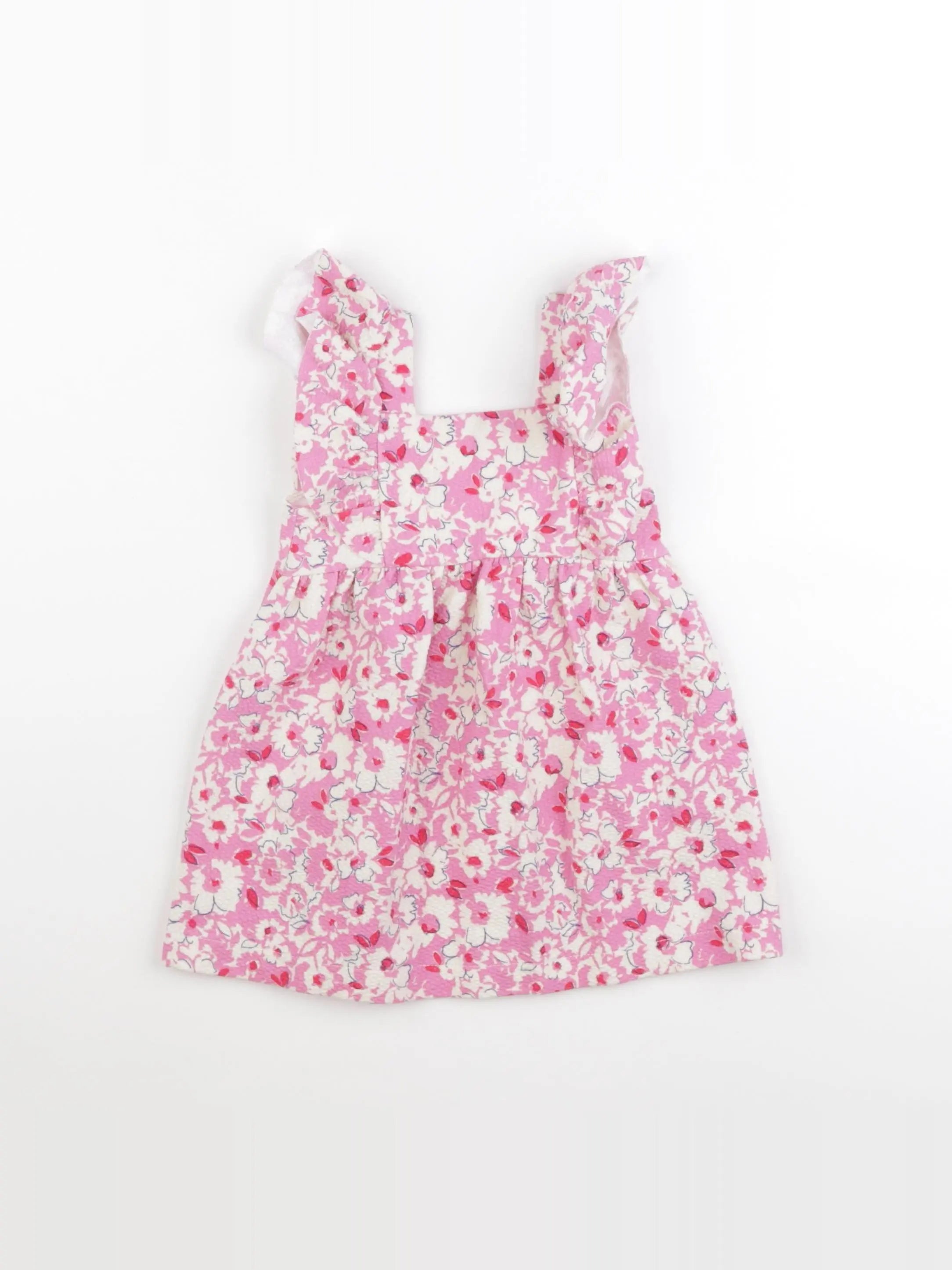 Zara - robe rose - 12/18 mois