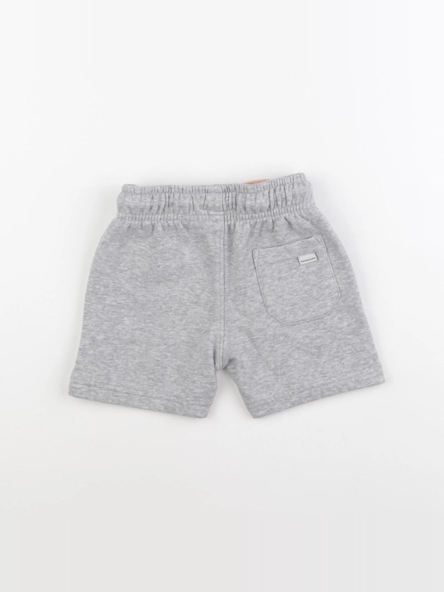 Quiksilver - short gris - 2 ans