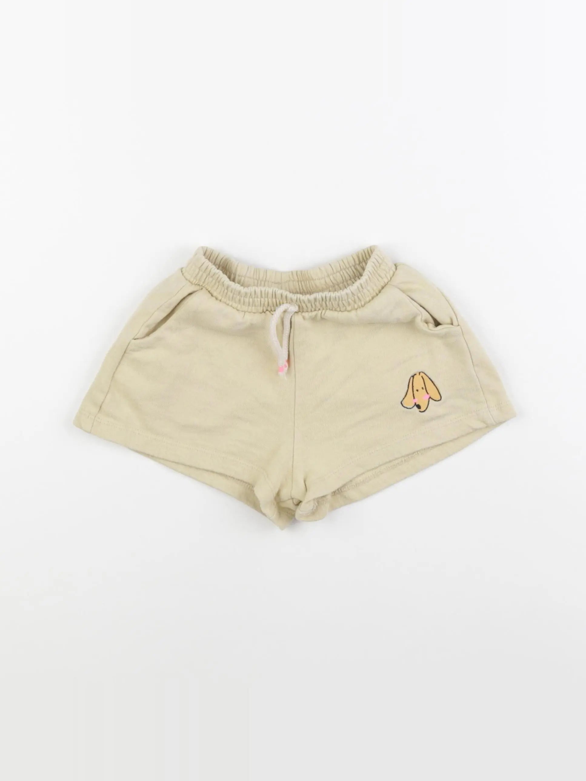Zara - short beige - 12/18 mois