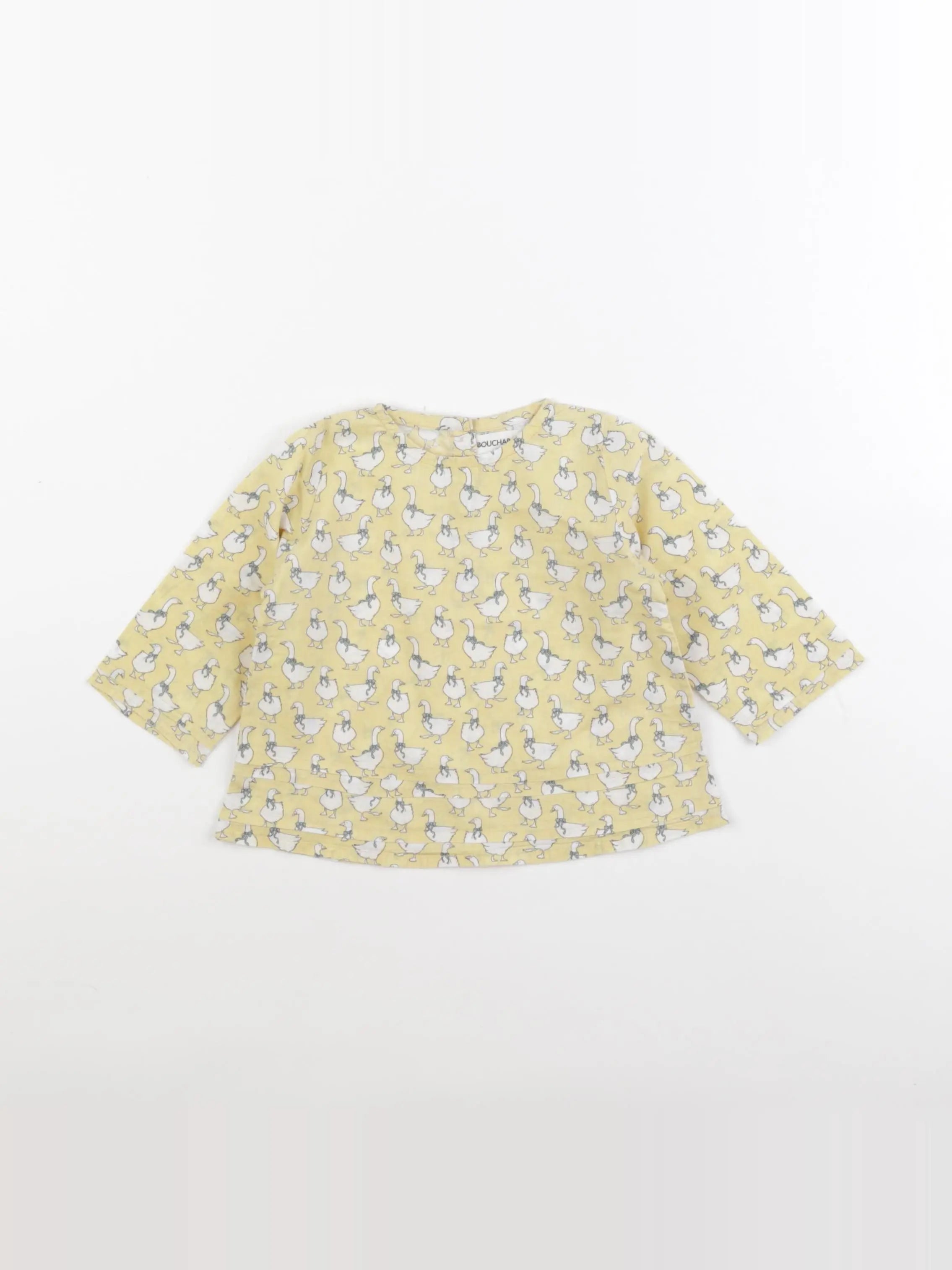 Bouchara - blouse jaune - 6 mois