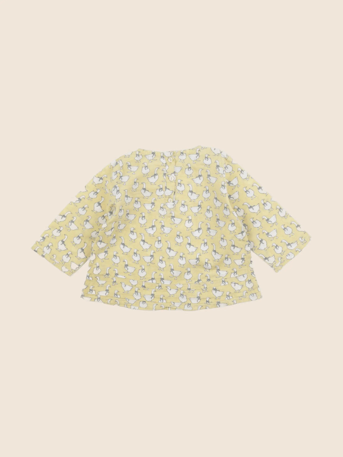 Bouchara - blouse jaune - 6 mois