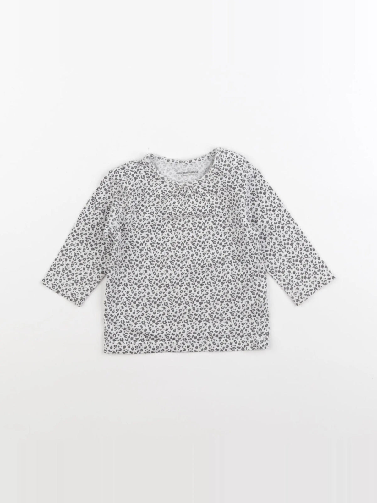 Vertbaudet - tee-shirt blanc - 6 mois