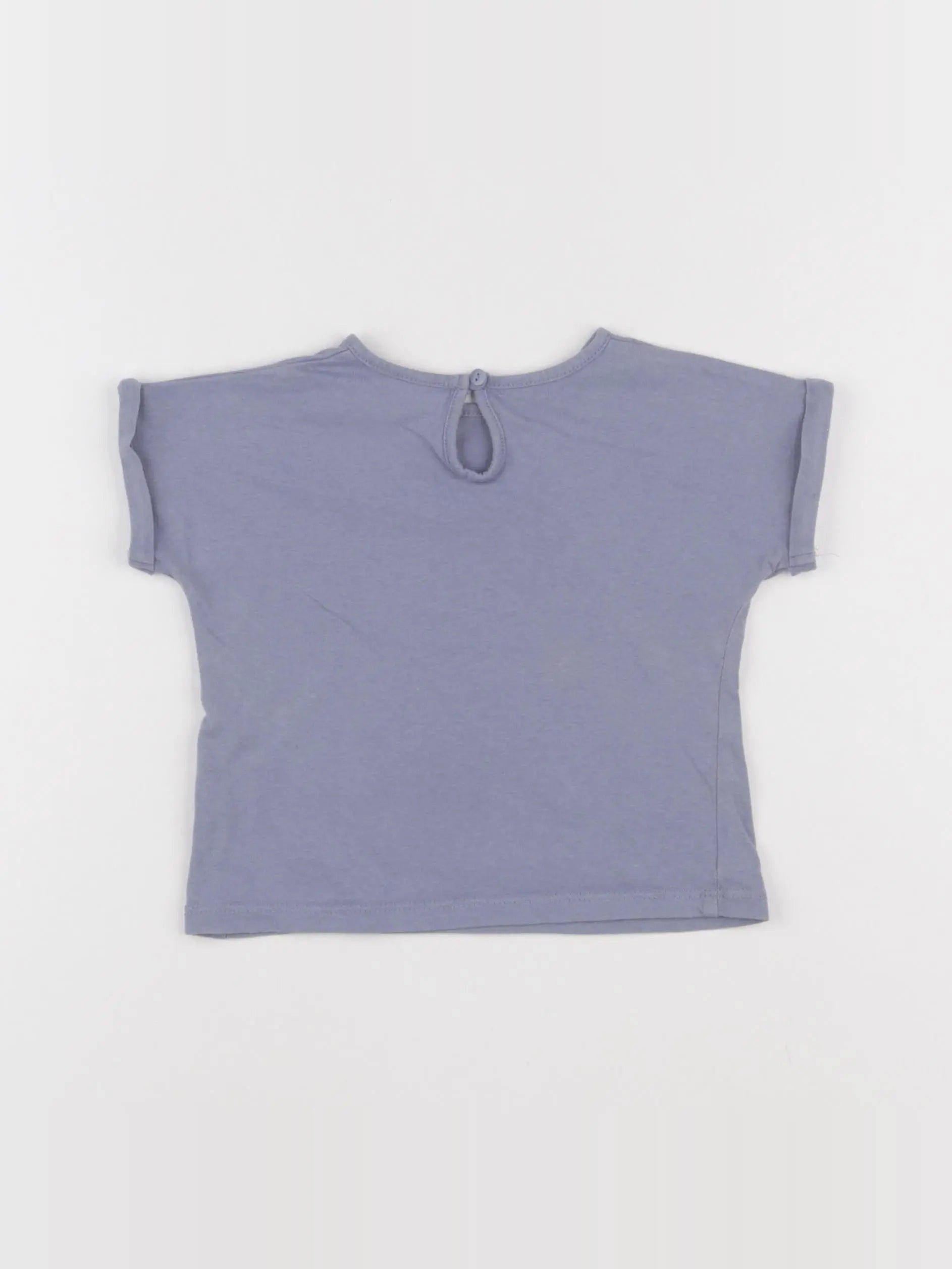Boutchou - tee-shirt bleu - 18 mois