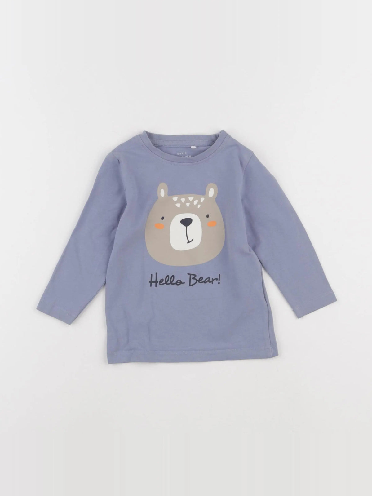 Name it - tee-shirt bleu - 6/9 mois