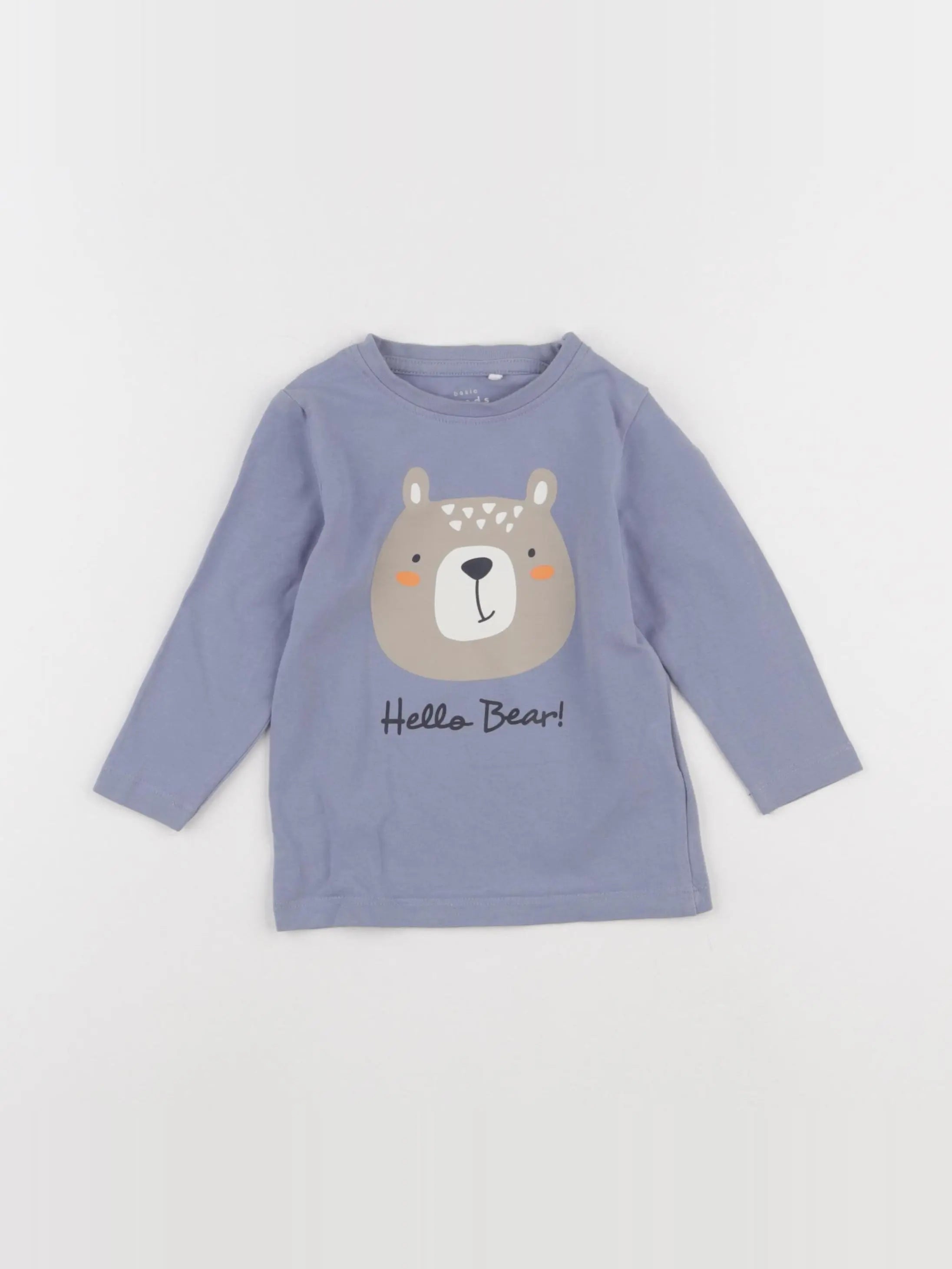 Name it - tee-shirt bleu - 6/9 mois