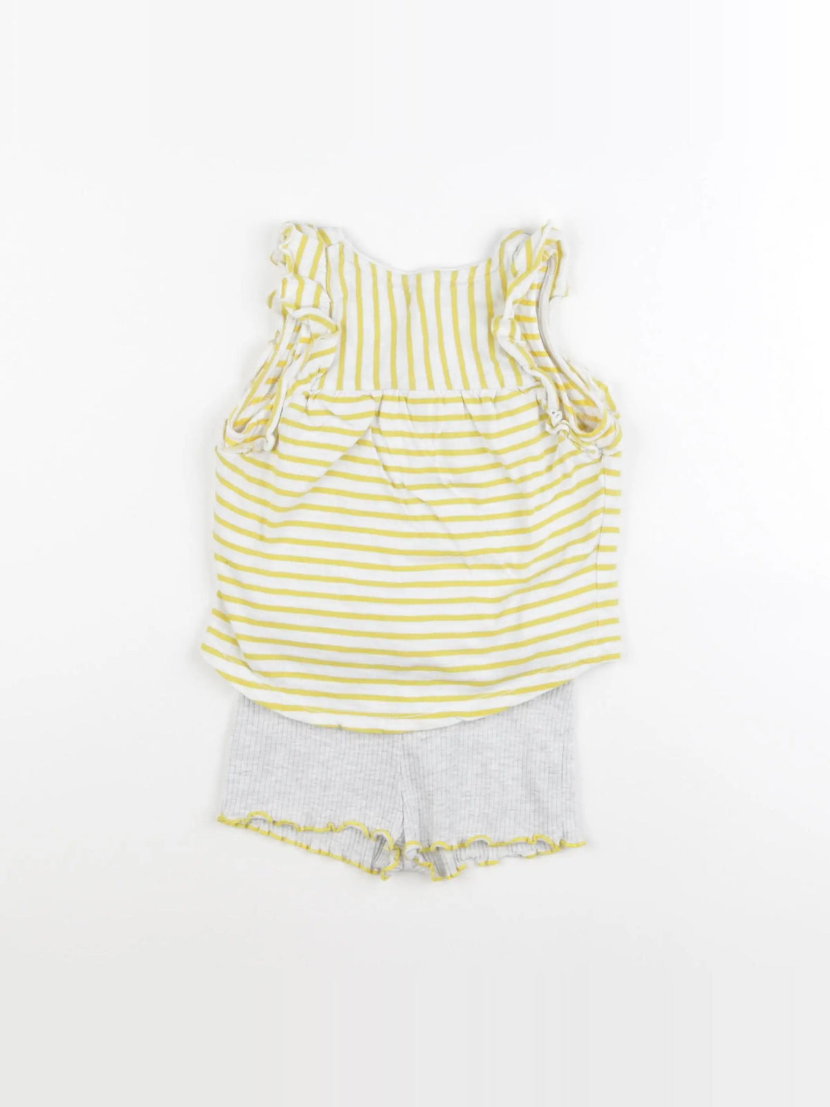 Okaidi - pyjama coton jaune - 2 ans