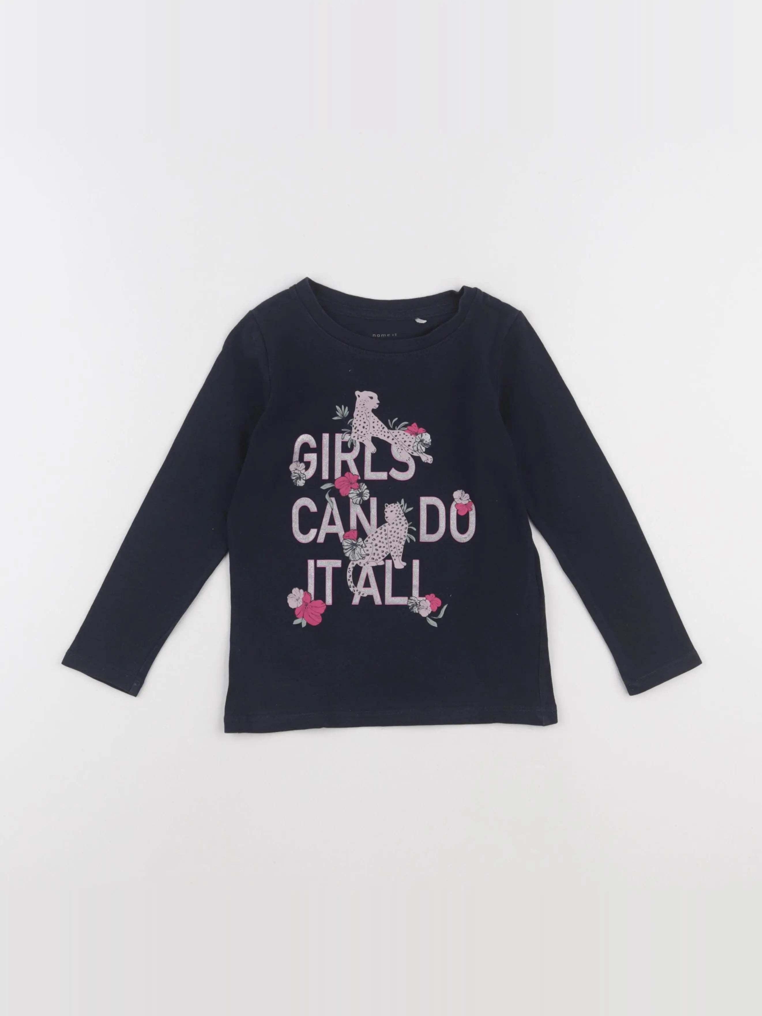 Name it - tee-shirt bleu - 4 ans