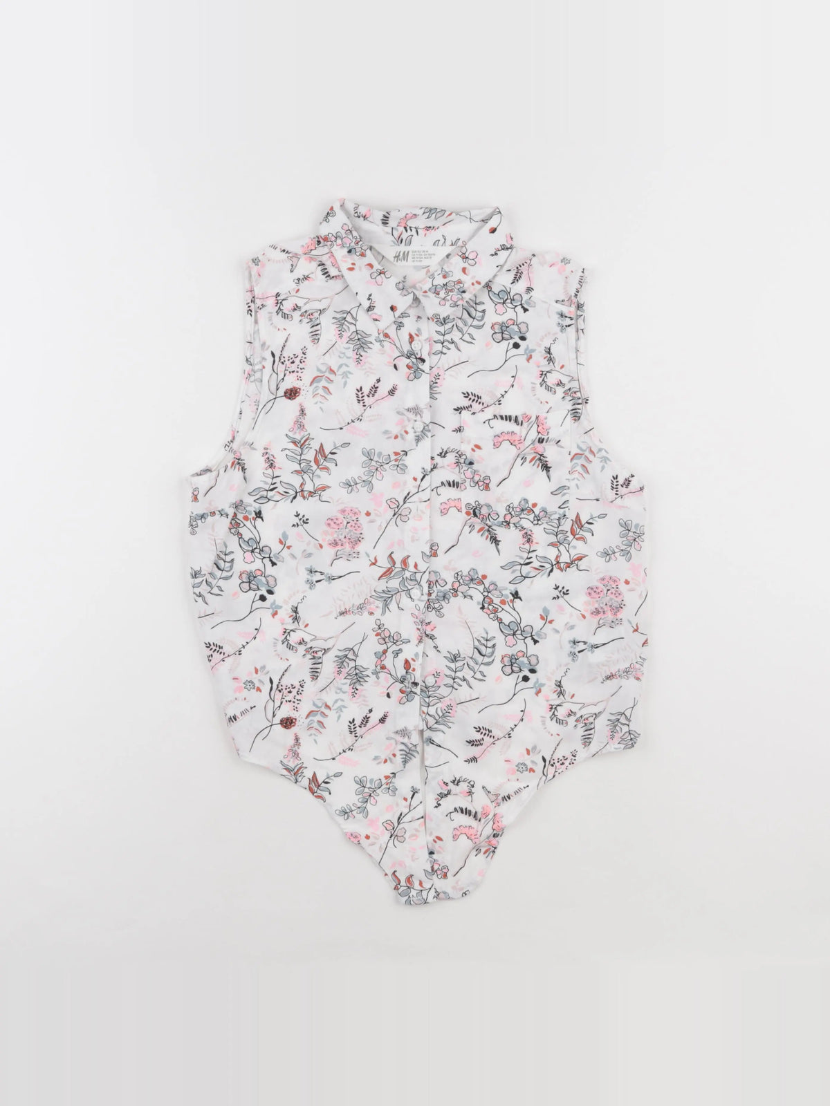 H&M - blouse blanc - 11/12 ans