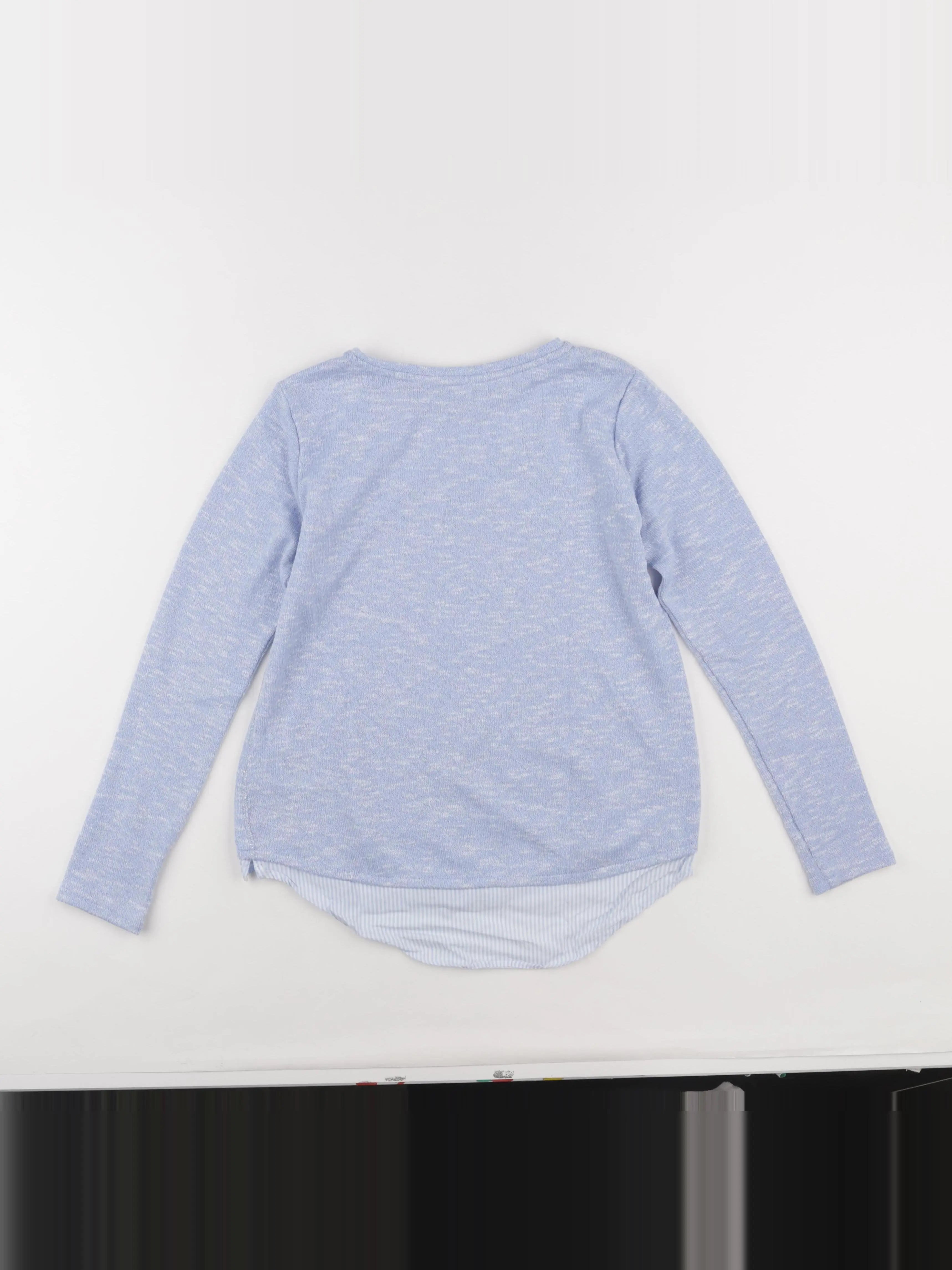 H&M - pull bleu - 10/12 ans