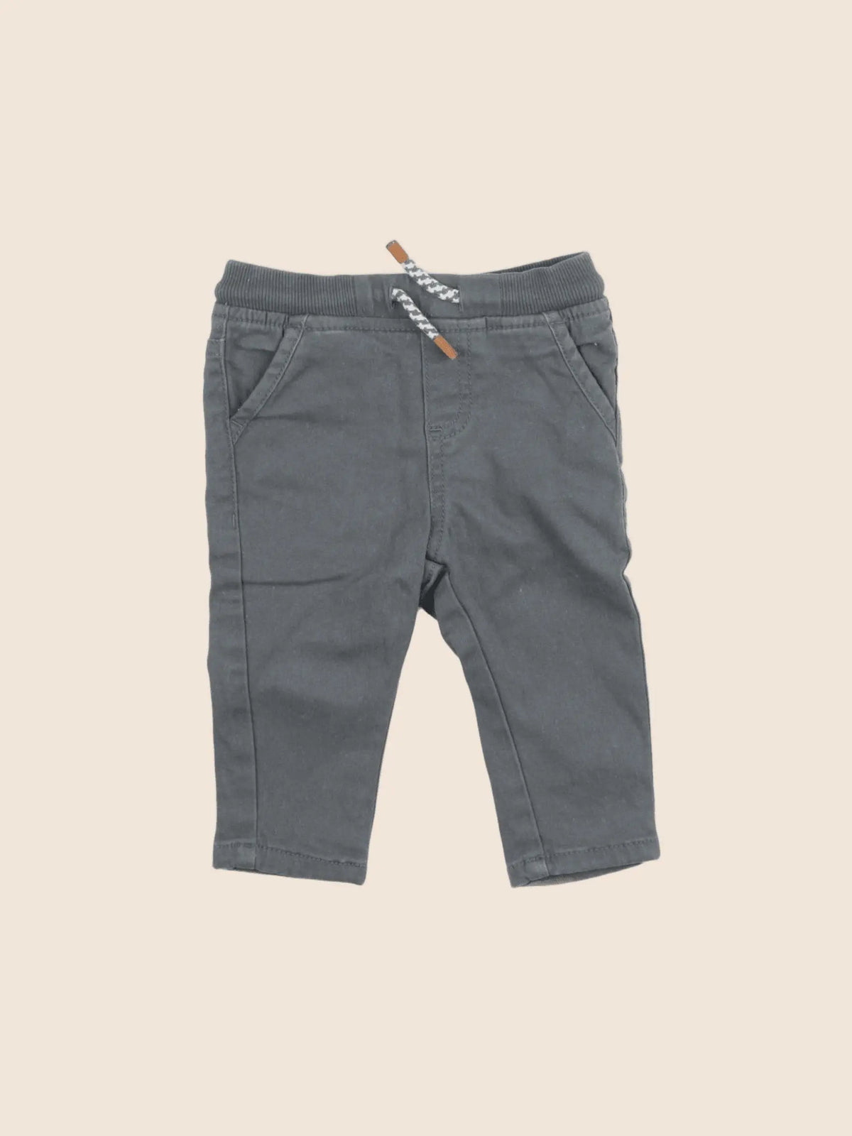 Vertbaudet - pantalon vert - 6 mois