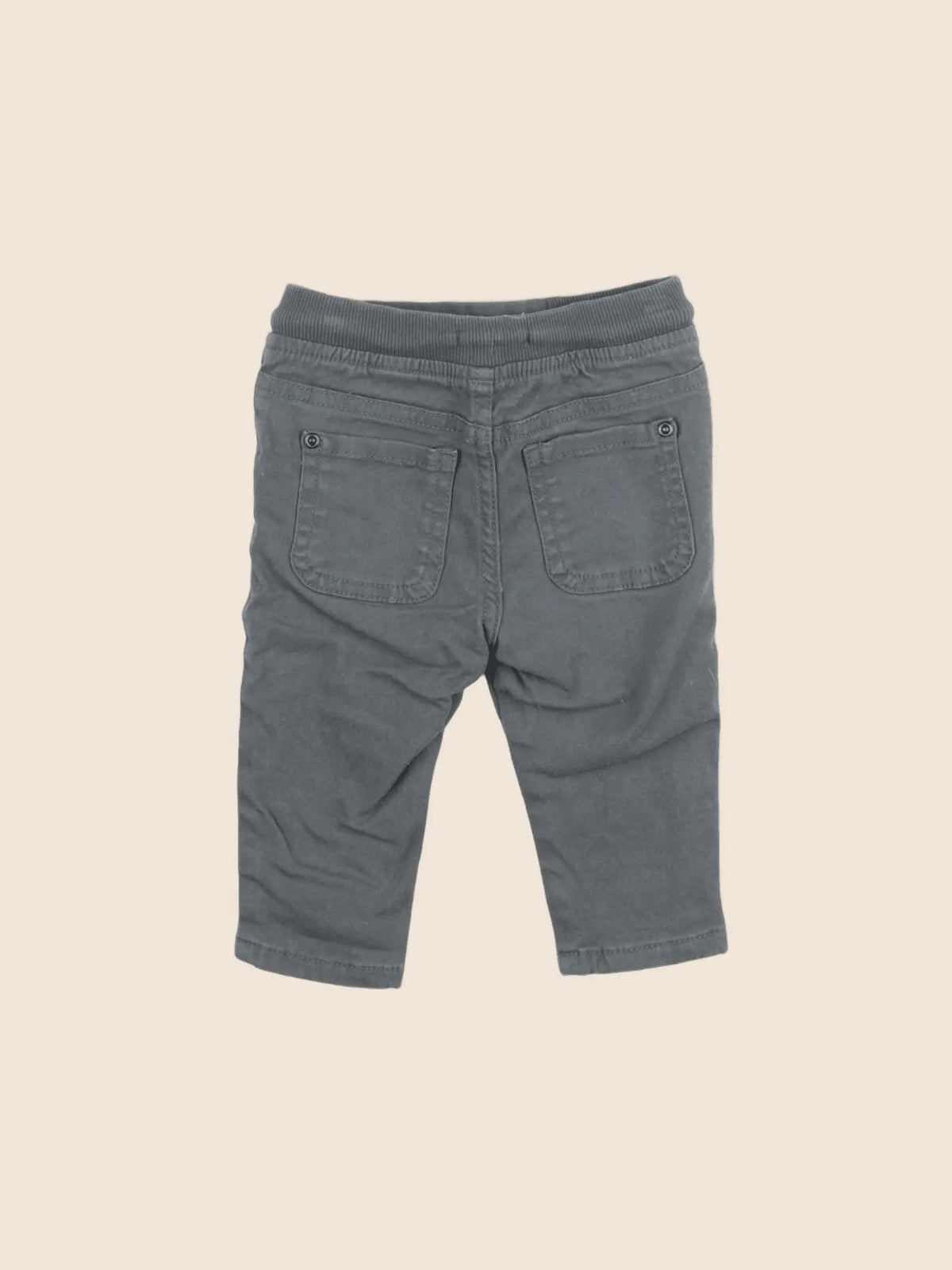 Vertbaudet - pantalon vert - 6 mois
