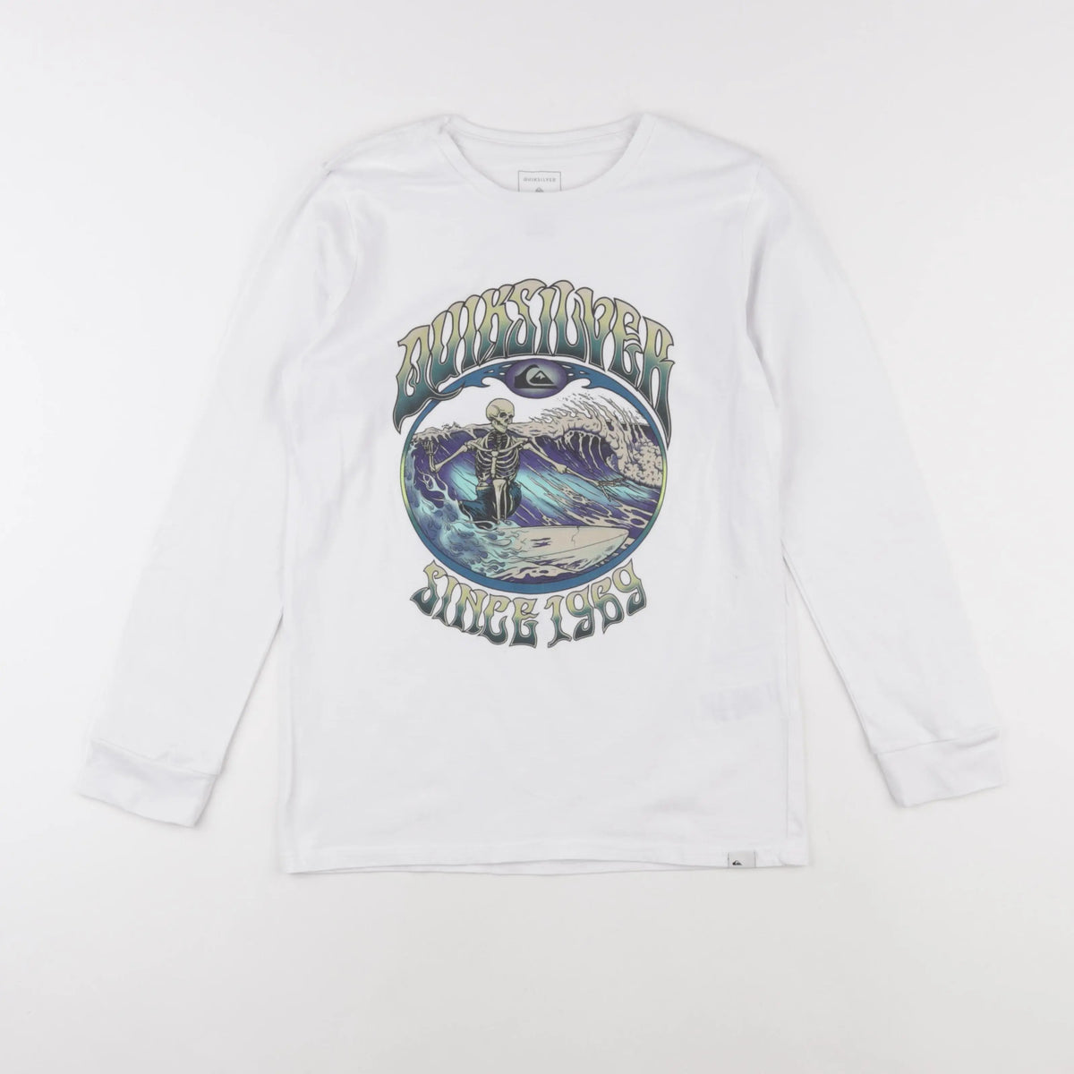 Quiksilver - tee-shirt blanc - 10 ans