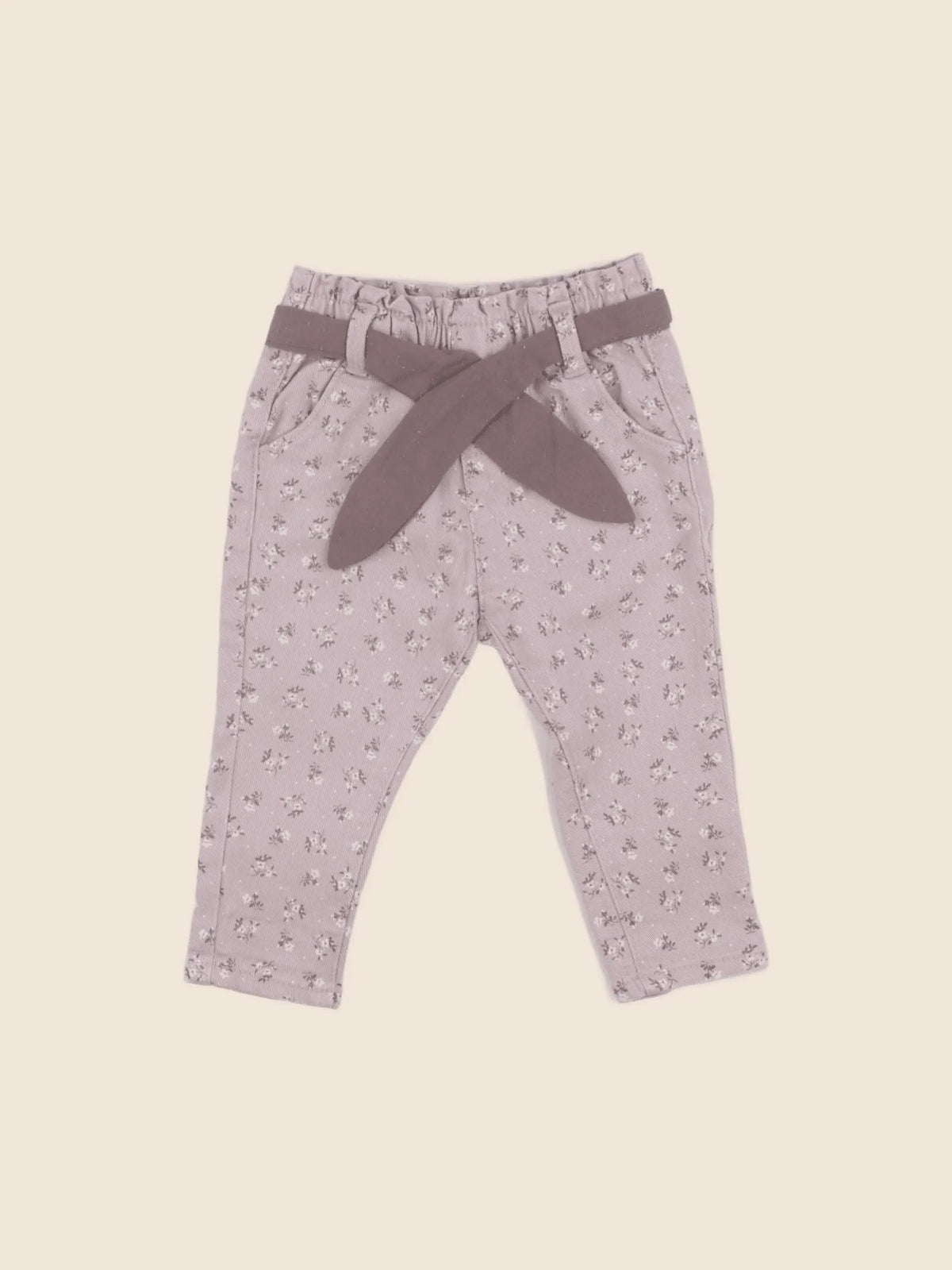 Vertbaudet - pantalon rose - 9 mois