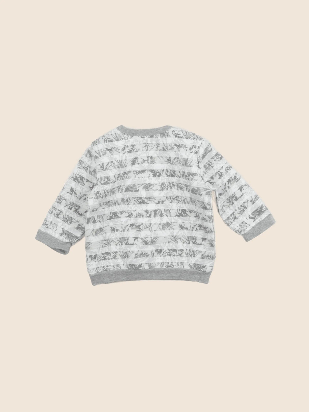 IKKS - sweat gris - 6 mois