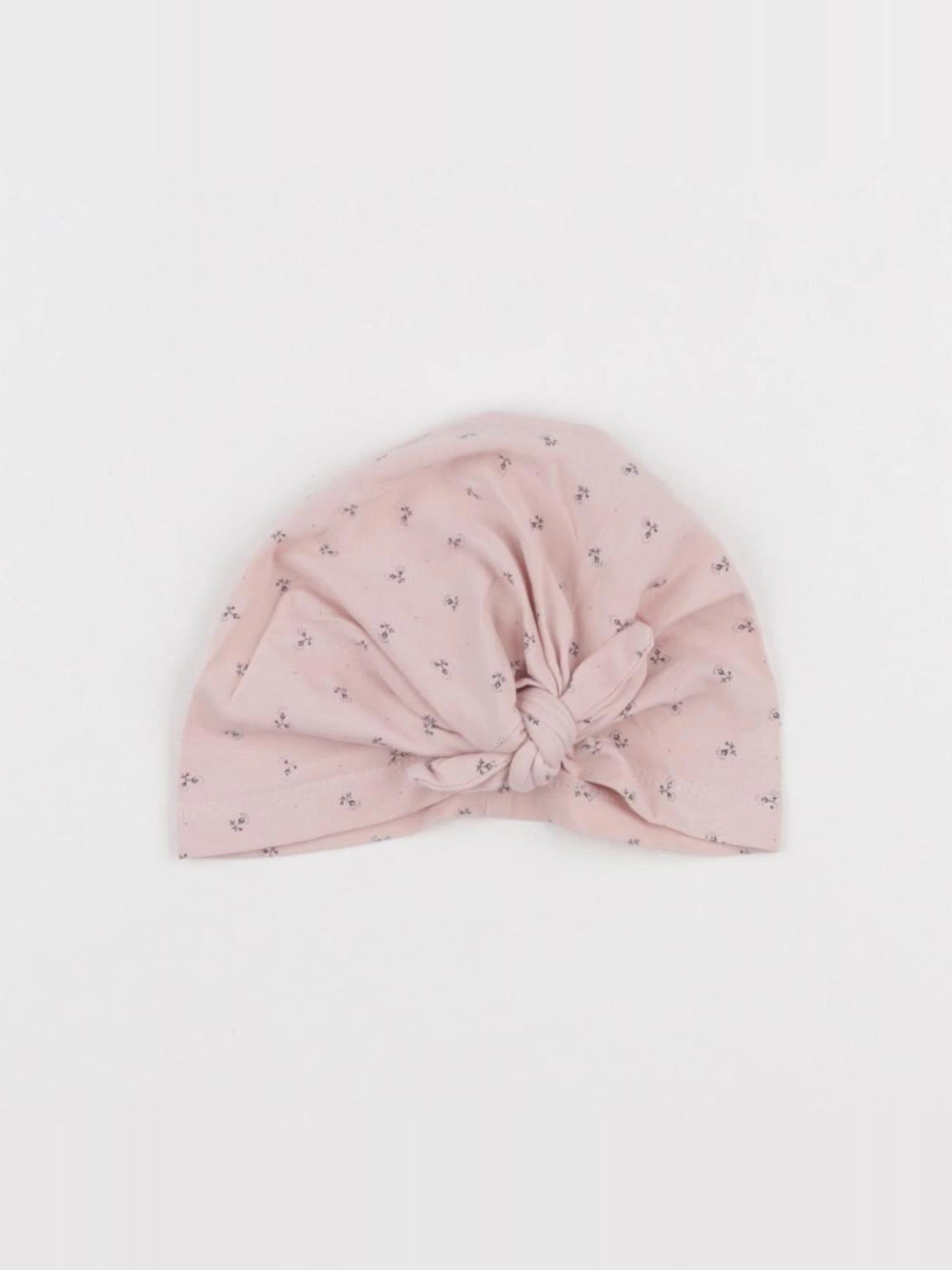 Vertbaudet - bonnet rose - 3/6 mois