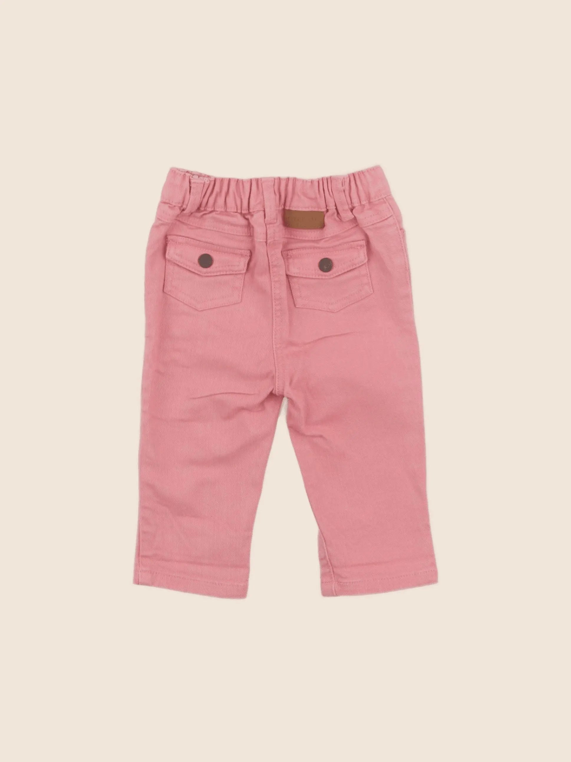 Cyrillus - pantalon rose - 9 mois