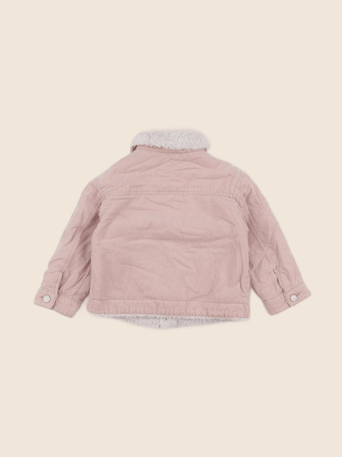 Zara - veste rose - 12/18 mois