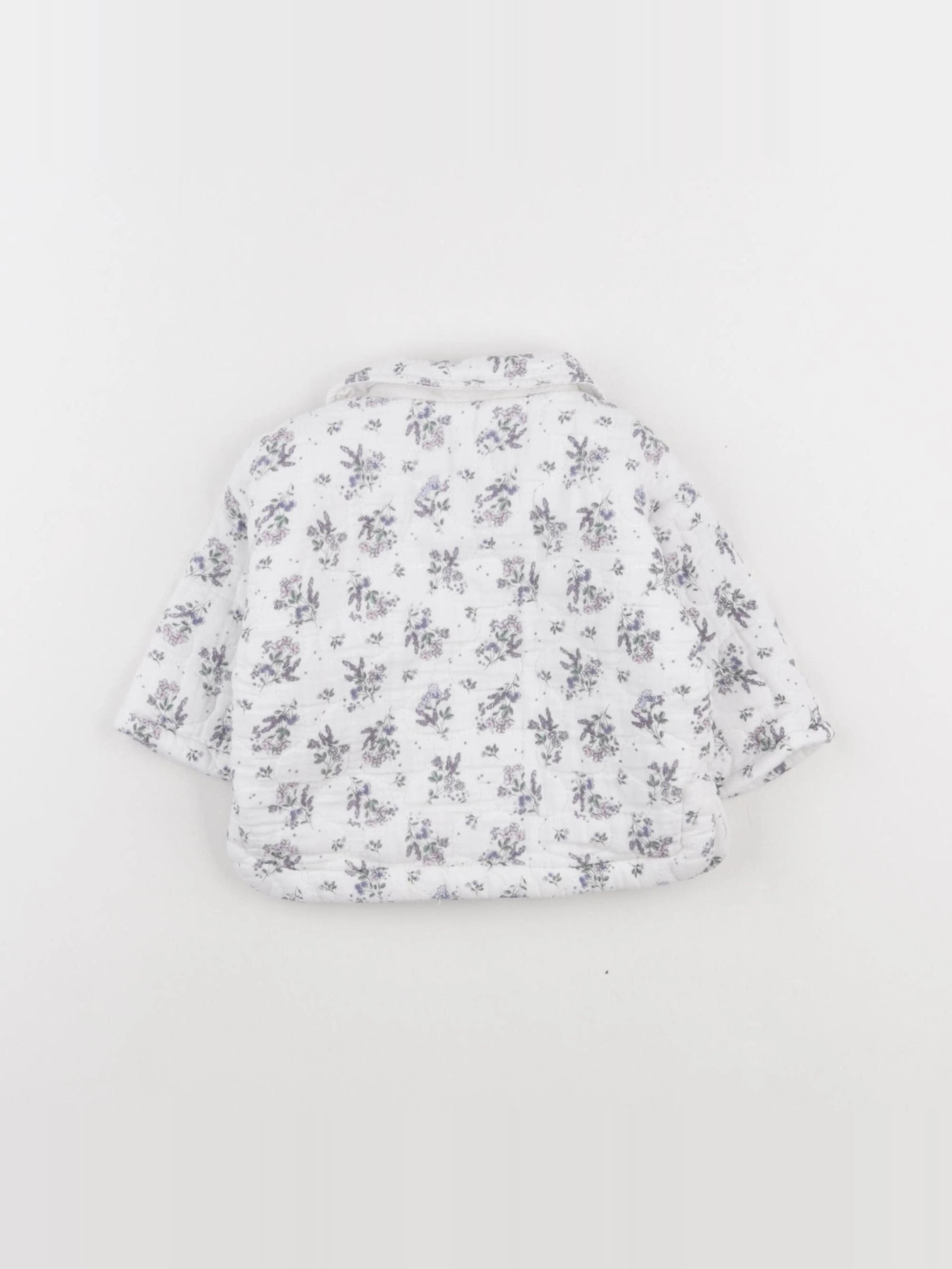 Vertbaudet - veste blanc - 3 mois