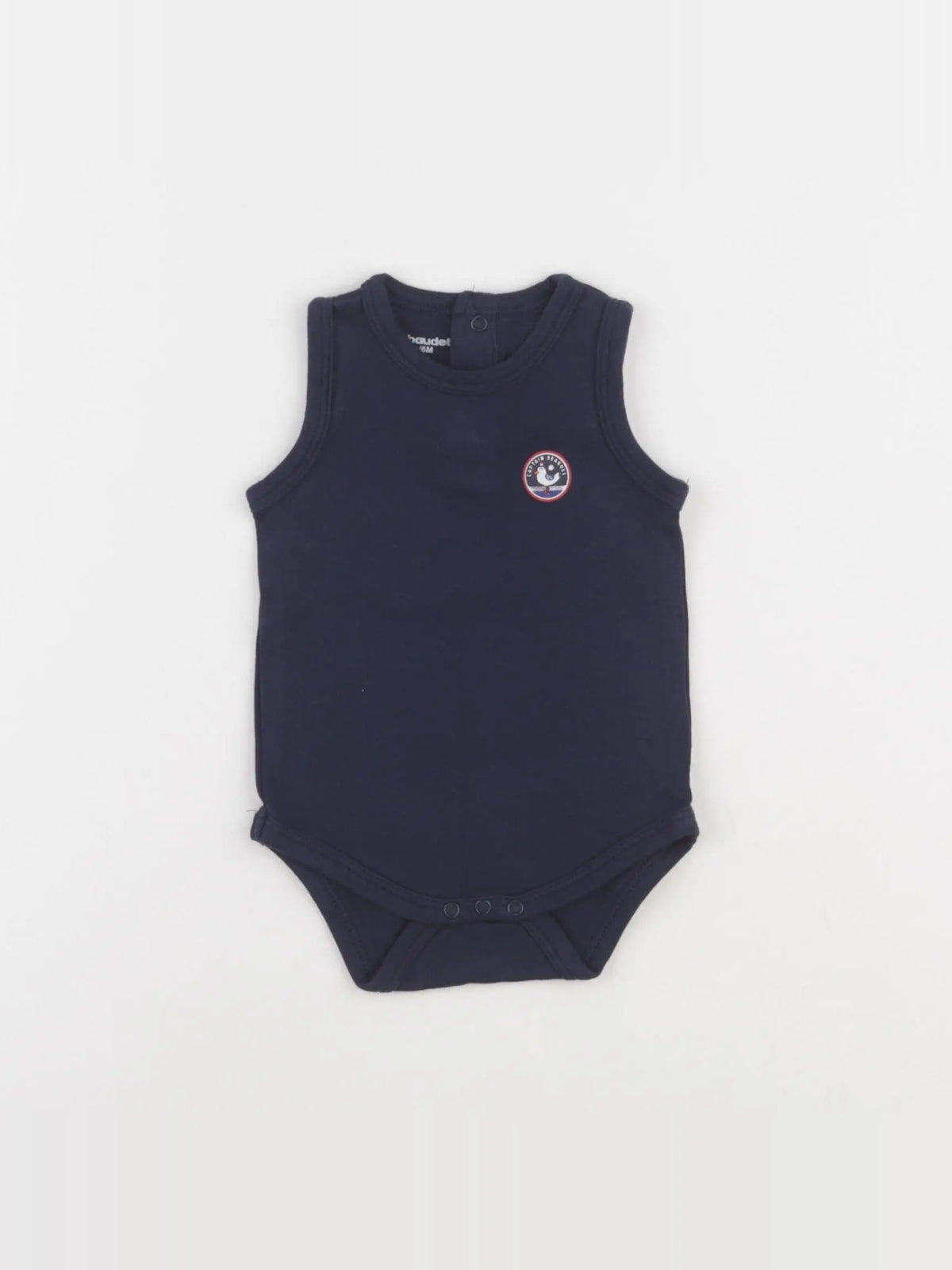 Vertbaudet - body bleu - 6 mois